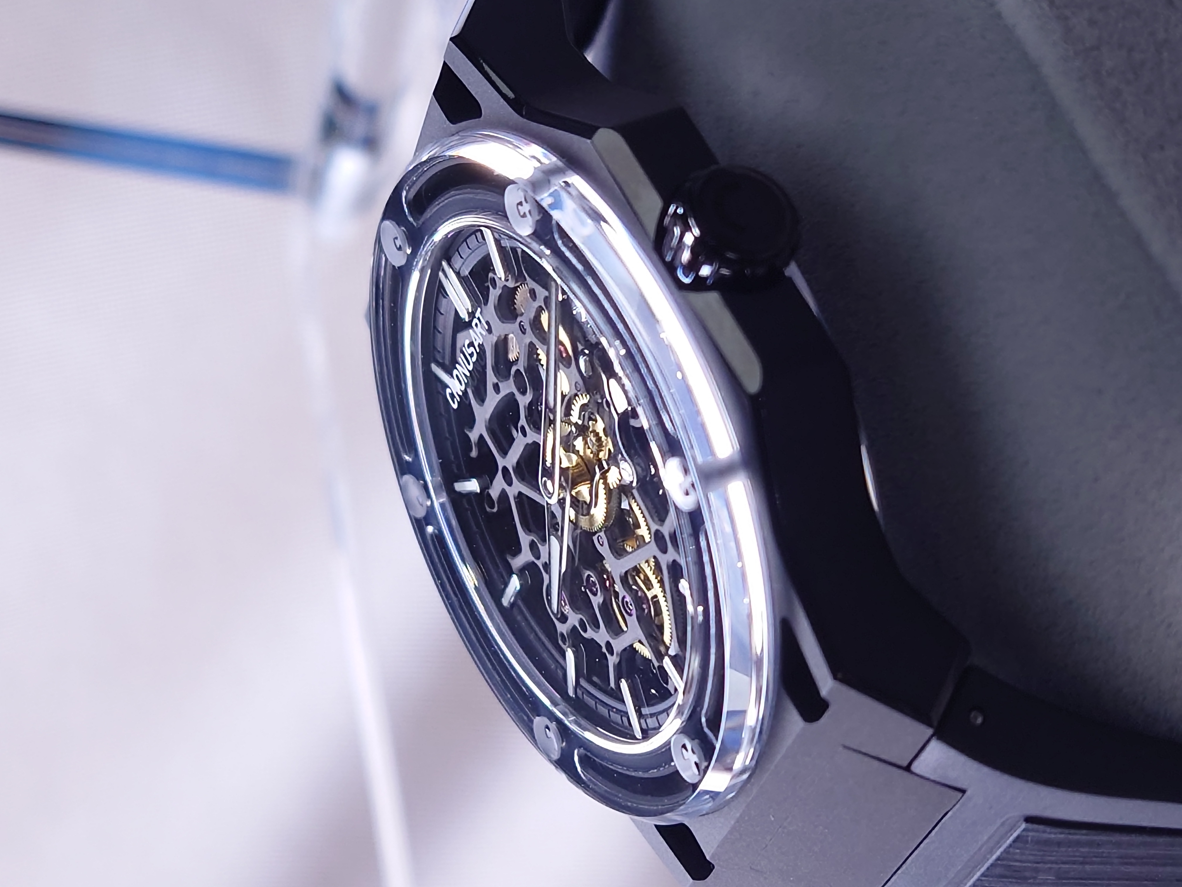 Cronus Art 探險者珍珠陀機械表 Black