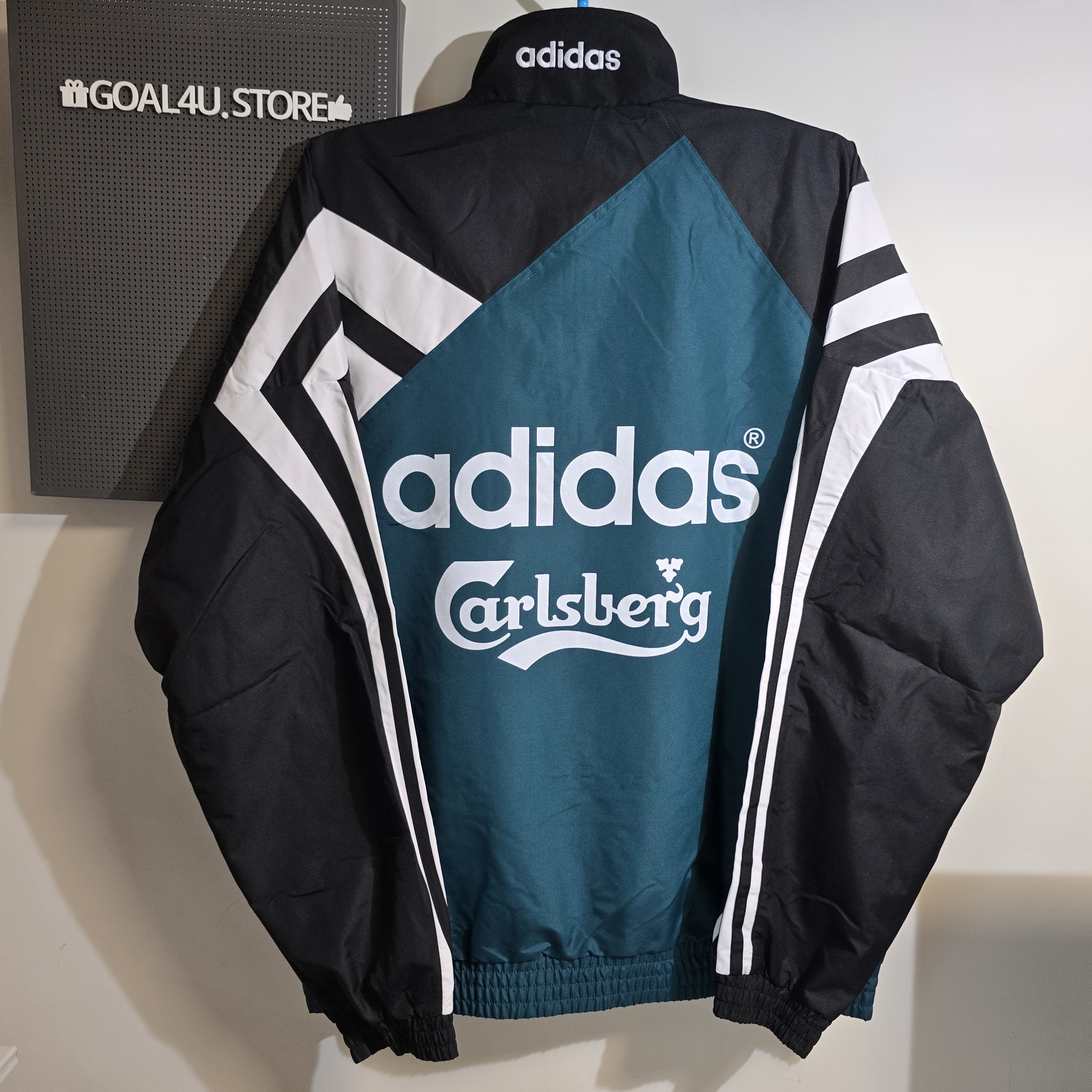 🟢⚪**經典重現！Adidas Bringback Liverpool 利物浦 1995-96 Track Top (可加印AXA) KA8094