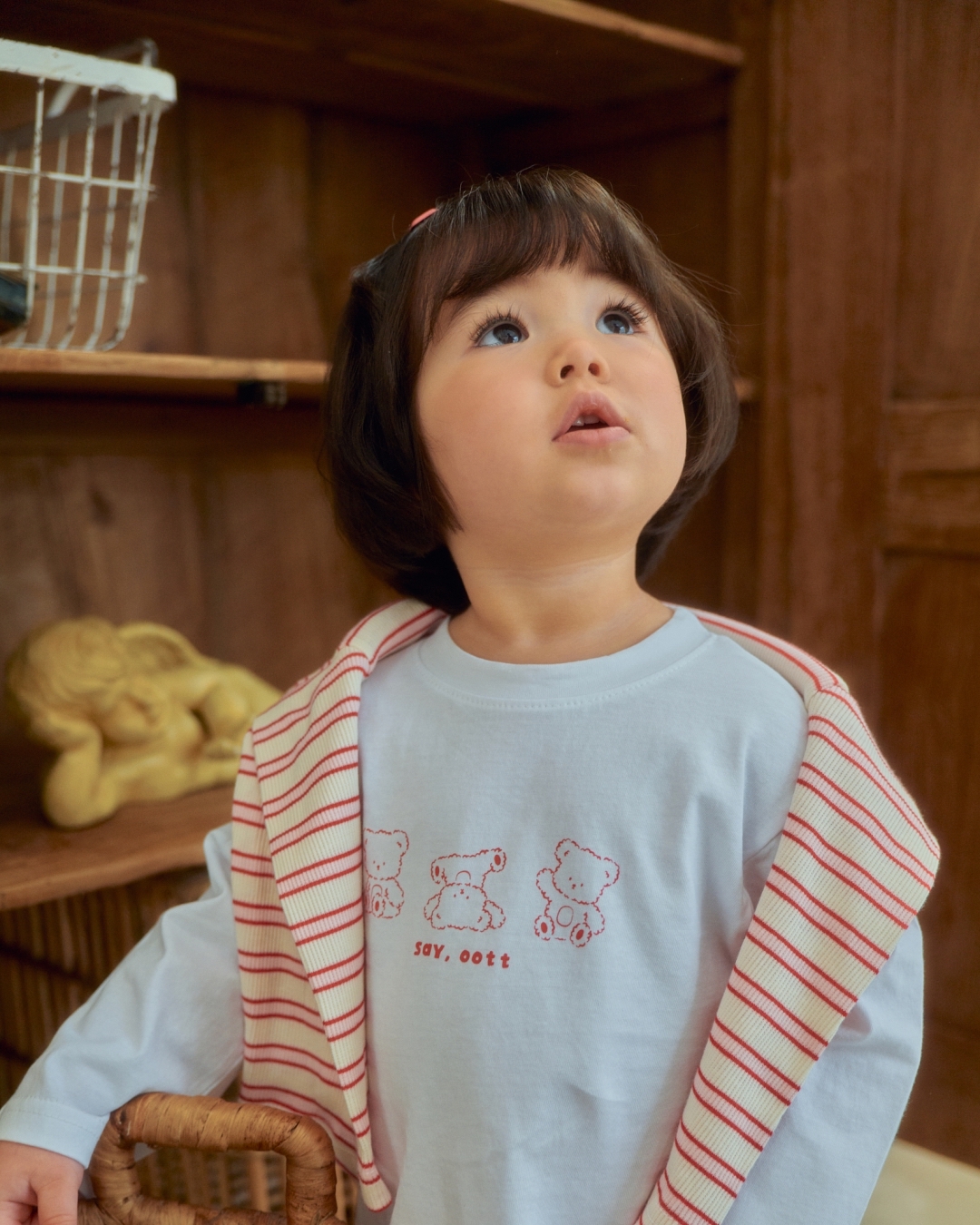 🇰🇷Oottbebe 1+1 tee set