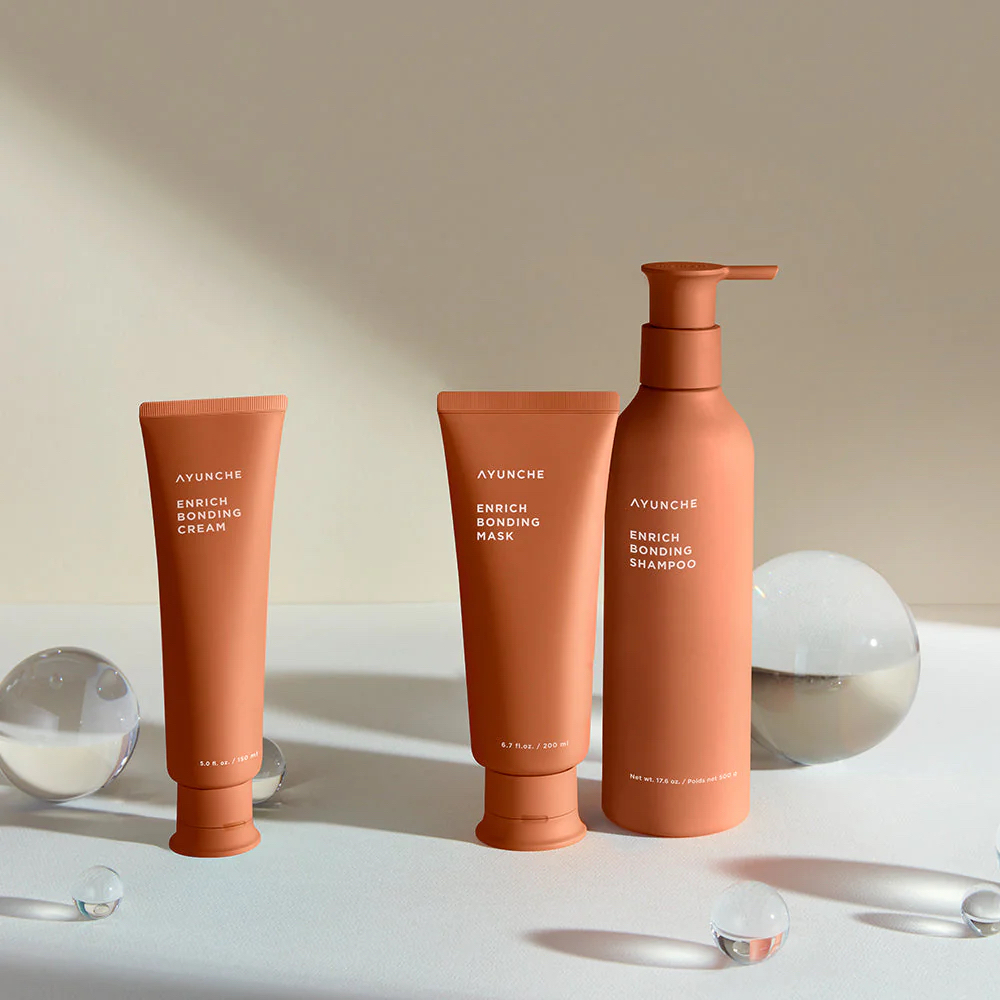 AYUNCHE Enrich Bonding Shampoo 髮纖強化修復洗髮液 （極度受損髮質適用，強韌髮絲） 1000g 