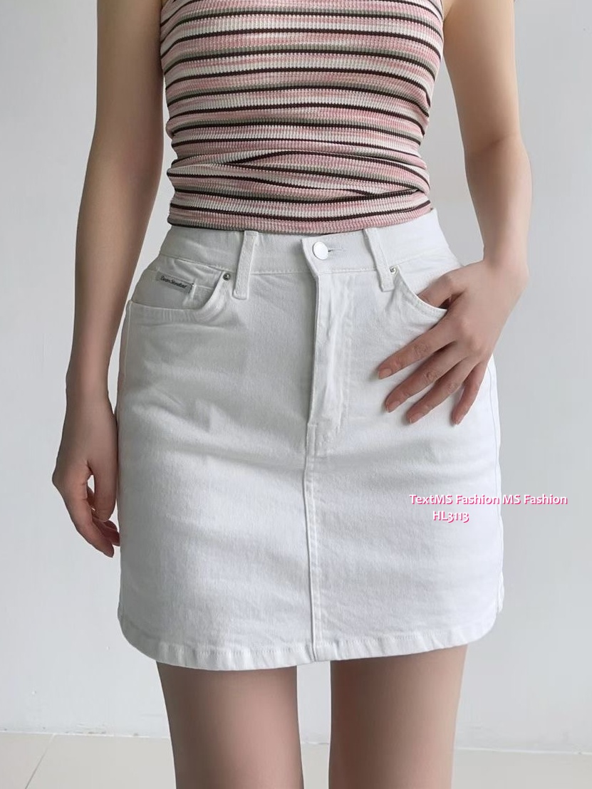HL3113 韓國👖Howluk短身牛裙