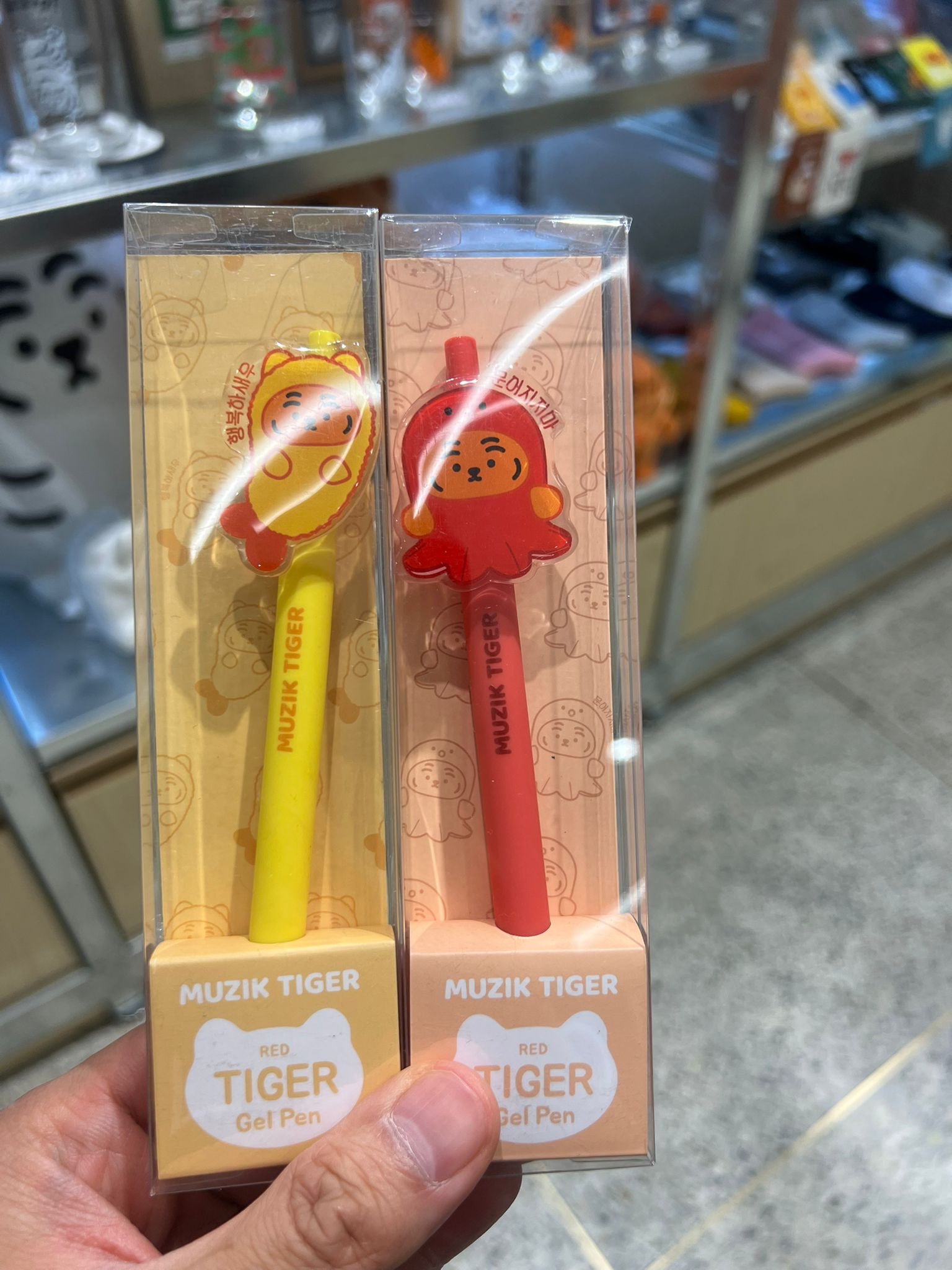 韓國知名文創品牌MUZIK TIGER 無業老虎 胖虎뚱랑이  筆