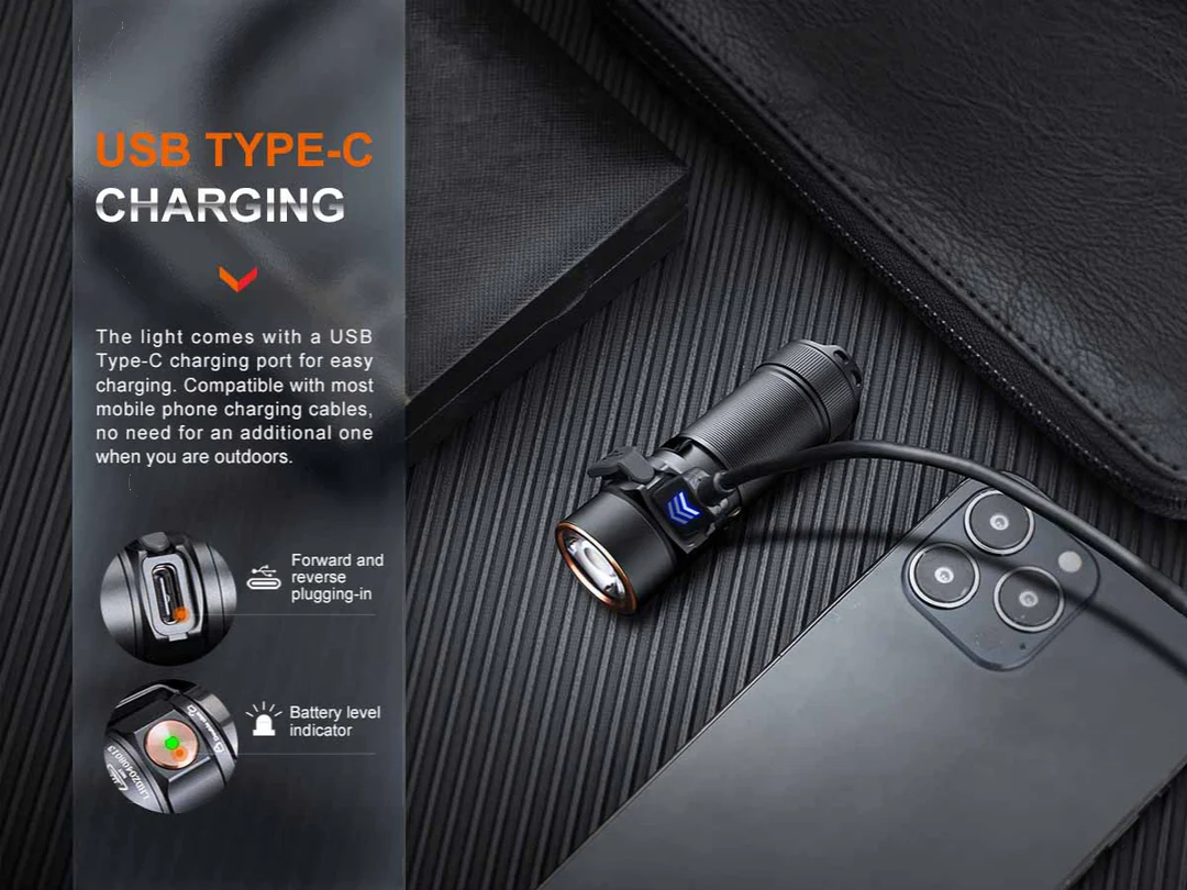 Fenix E18R V2.0 隨身強光手電筒