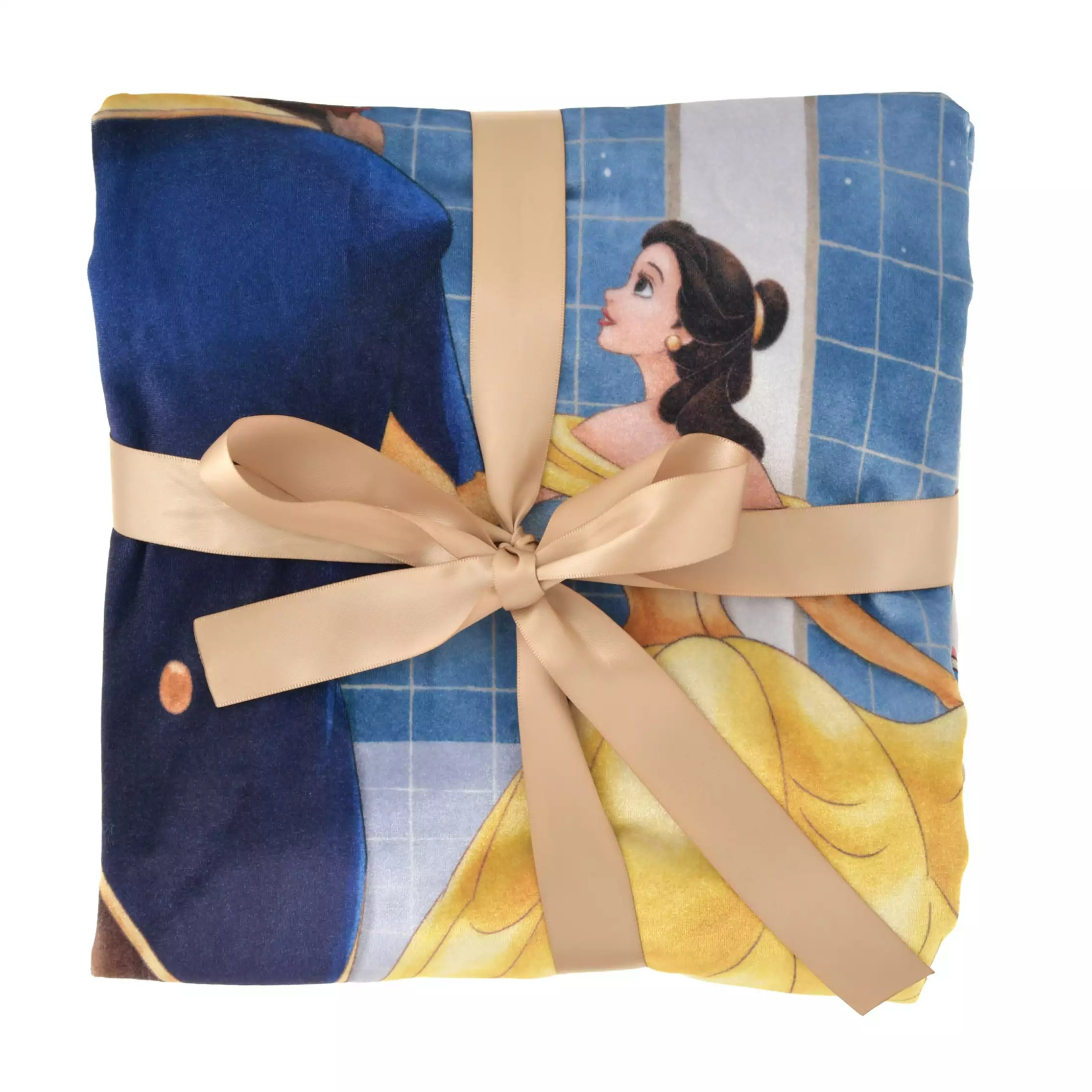 🌸 【預訂】Blanket - DISNEY ANIMATION BEAUTY AND THE BEAST 35TH ANNIVERSARY