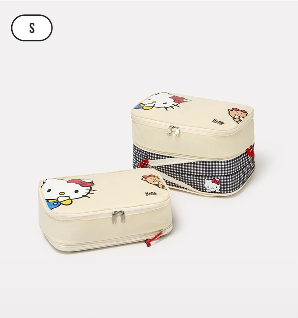 預購｜Branden × Hello Kitty 聯名旅行壓縮收納袋 🧳🤍