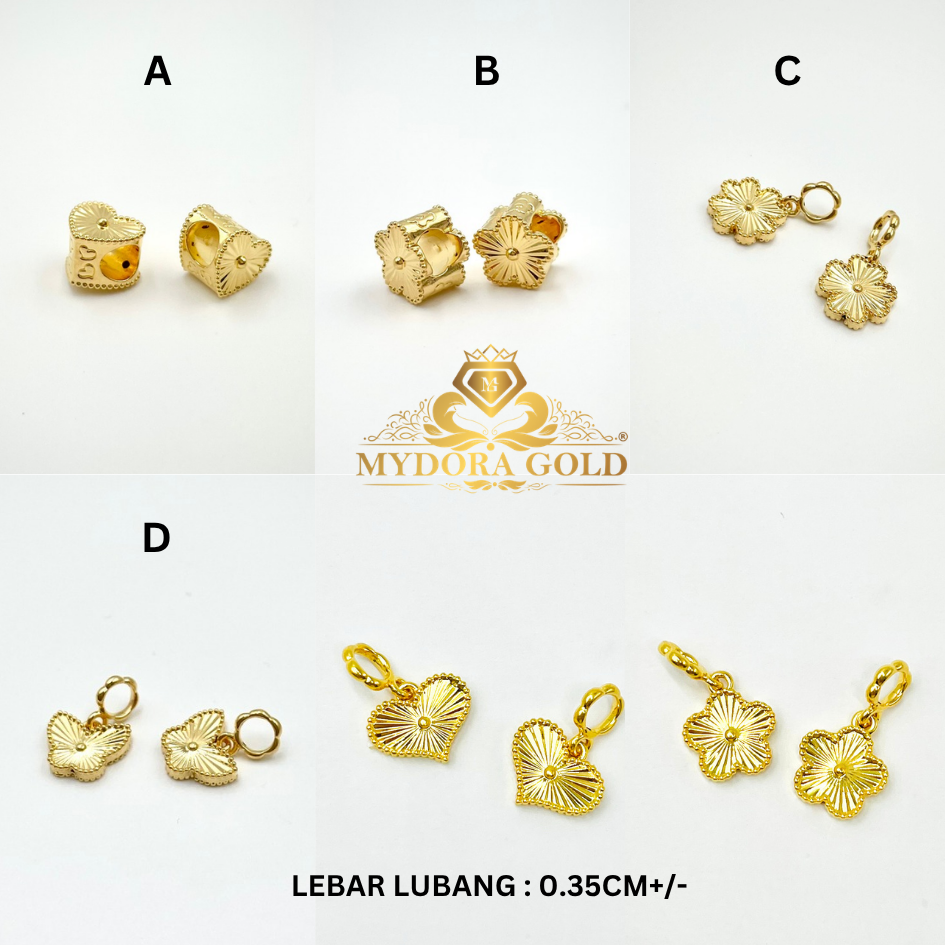 MYDORA Charm Bead The Mini Radiant Collection (5G) l EMAS 916/22K