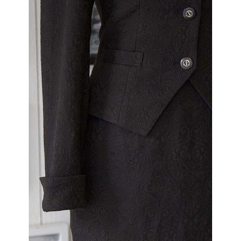 (Sold out)War Time Patriotic Lady Suit Set-Blue / Black ( FM069 / FM070 )