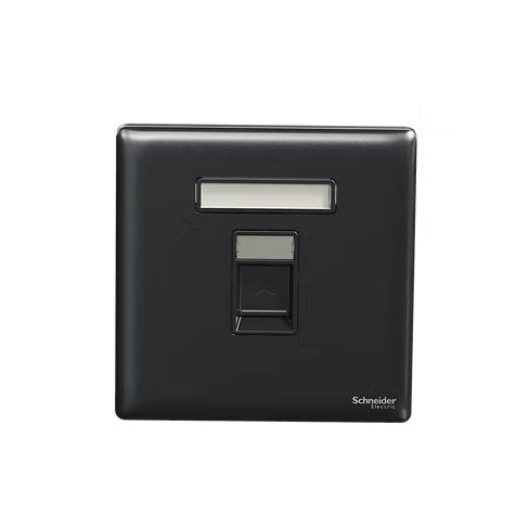 施耐德 Unica X 石墨灰 單位 CAT6數據插座