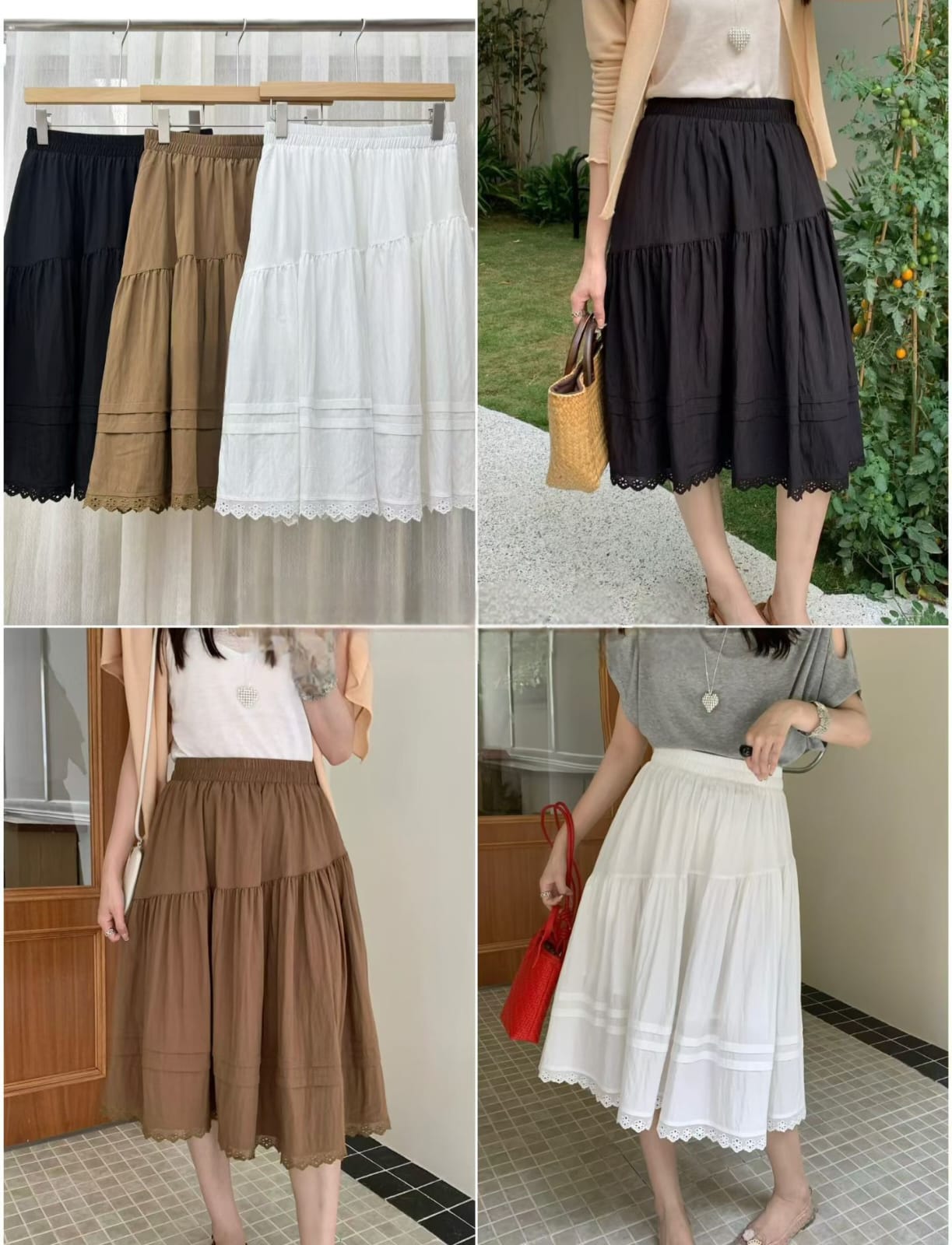 滑身料半截裙(腰25~38寸 長26.5寸)