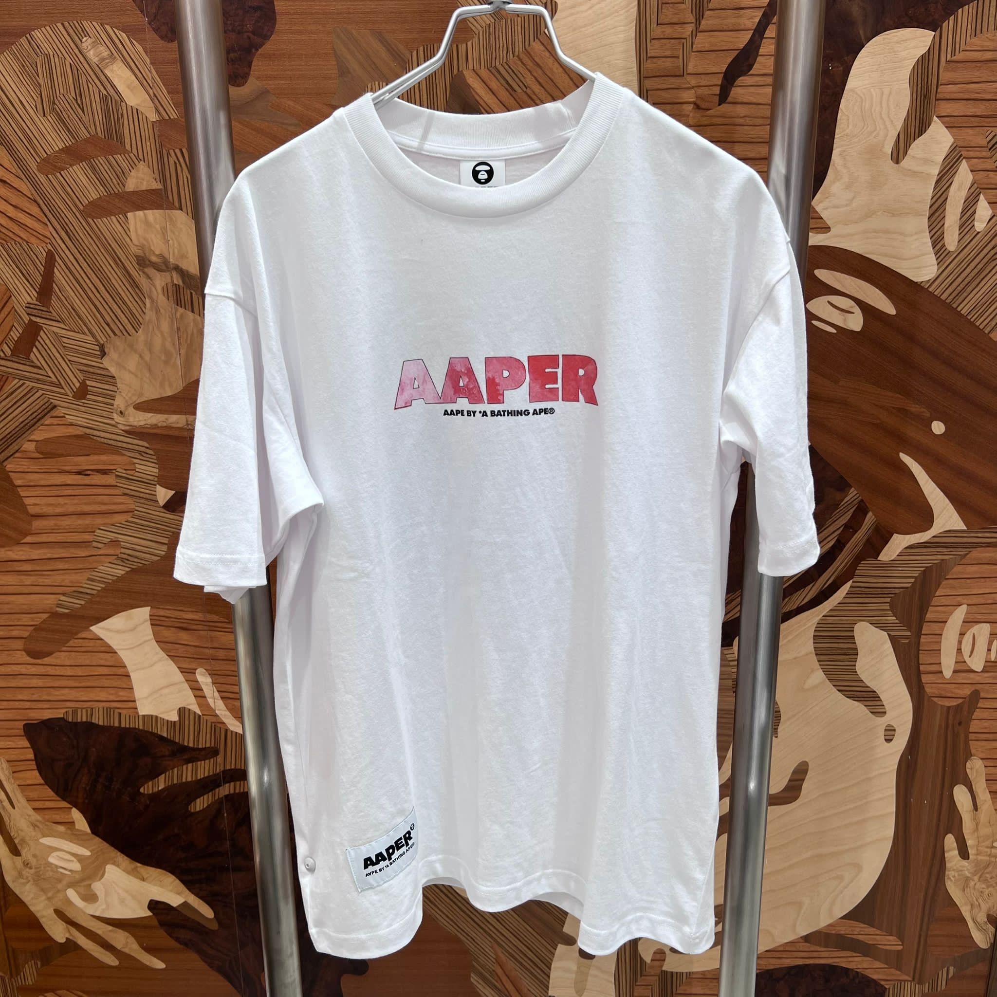 AAPE Relaxed fit AAPER graphic tee (1821) 寬鬆版
