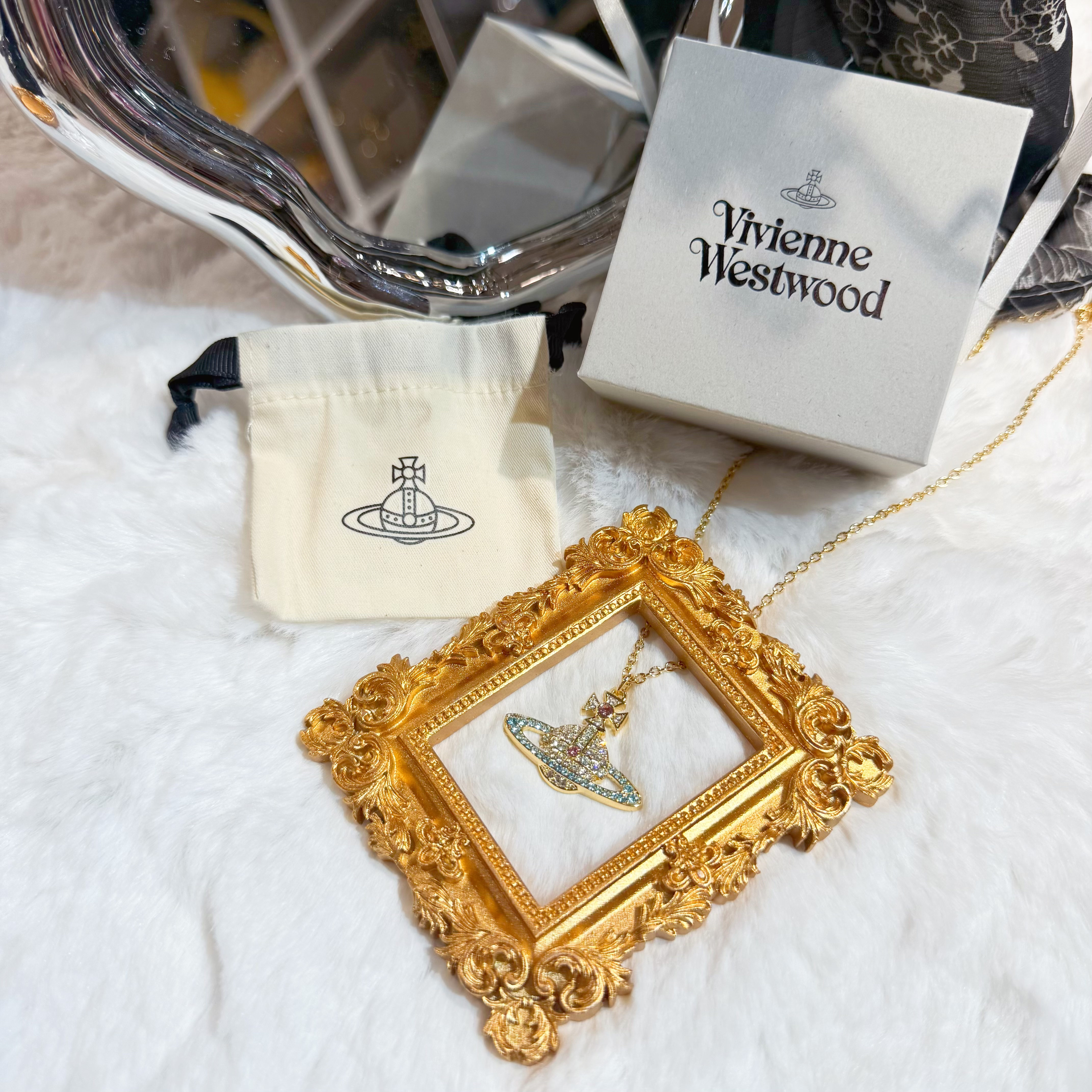 VW Kika necklace aqua/g