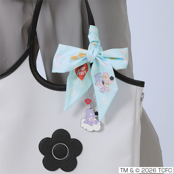🎀【預訂】MARY QUANT x Care Bears Metal bag charm S