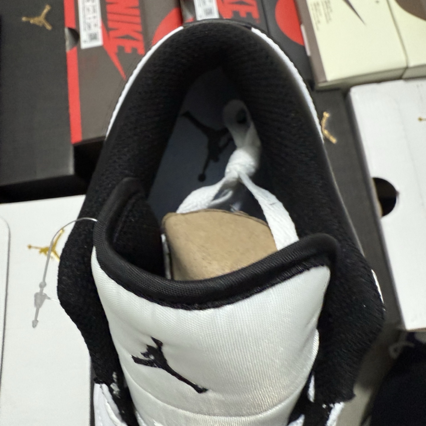 Nike Air Jordan 1 Low 'Black Fire Red' 553558-060 