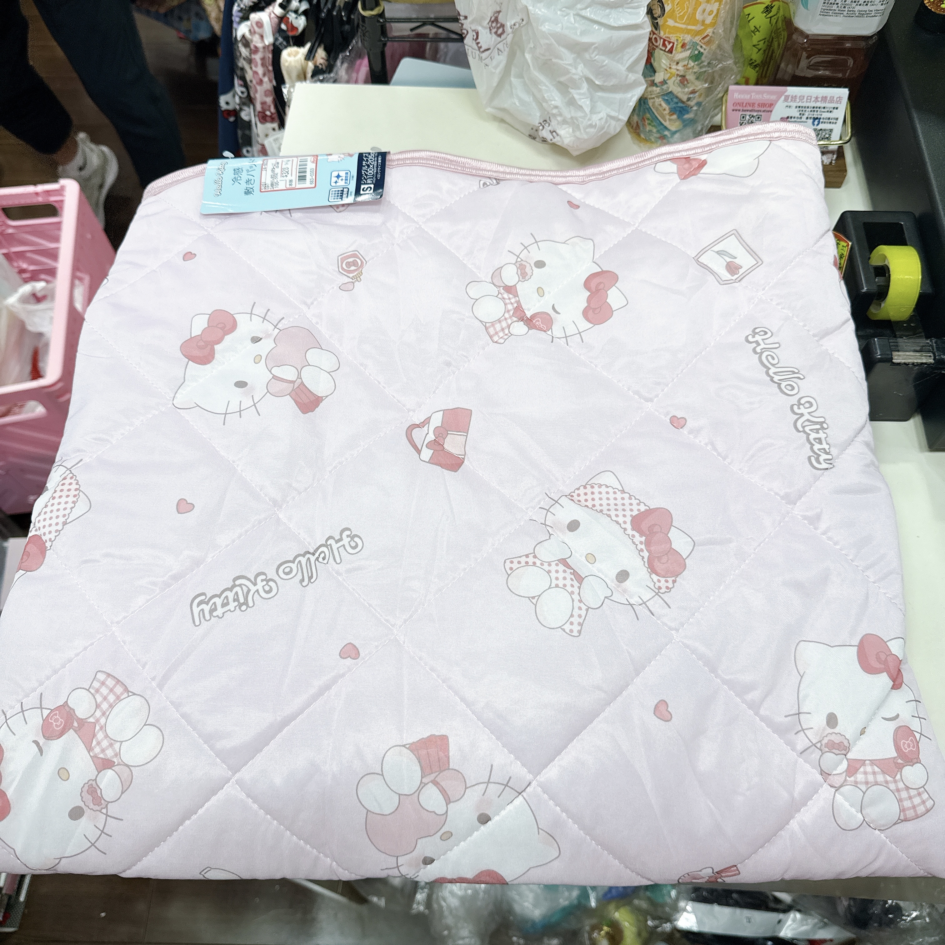 日本限定版Sanrio冷感床墊 205×100 cm
