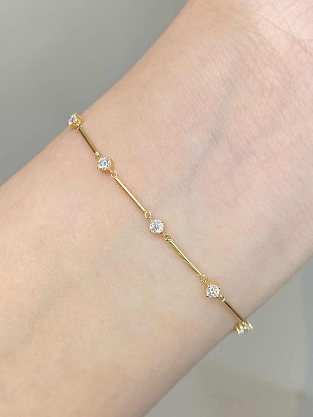 18K Diamond Bracelet 