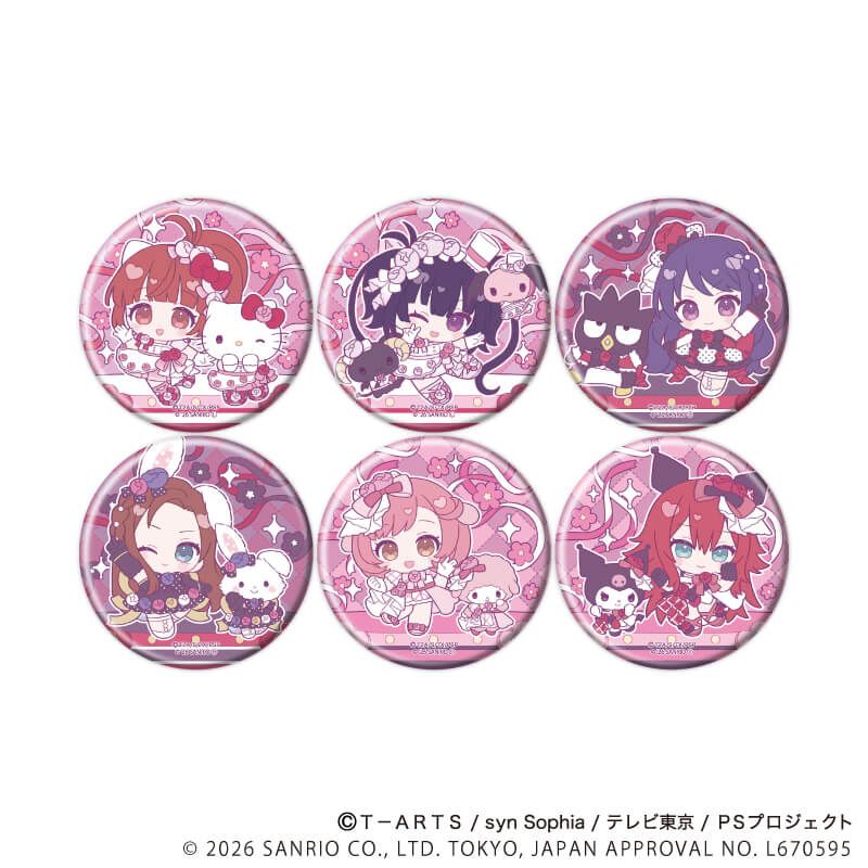 Q版襟章 星光少女 Pretty Series ×Sanrio 03 #P-PIG0197 [A3] (PRE-ORDER) [2026/07]