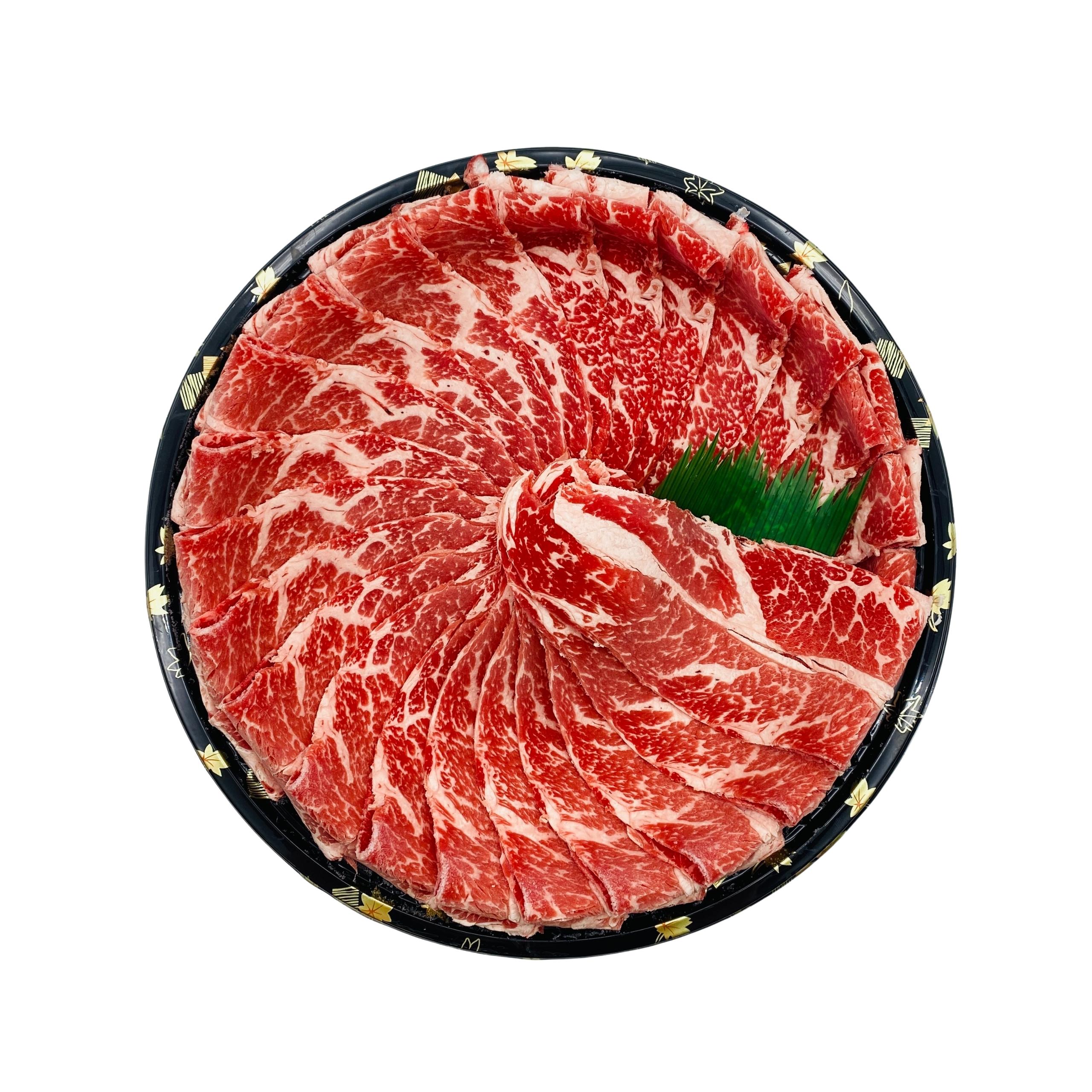 美國安格斯PRIME Grade 極佳級牛小排火鍋片 ( 約620g±10g)