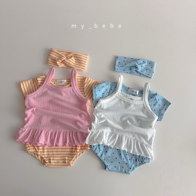 🇰🇷My Bebe包屁+髮帶