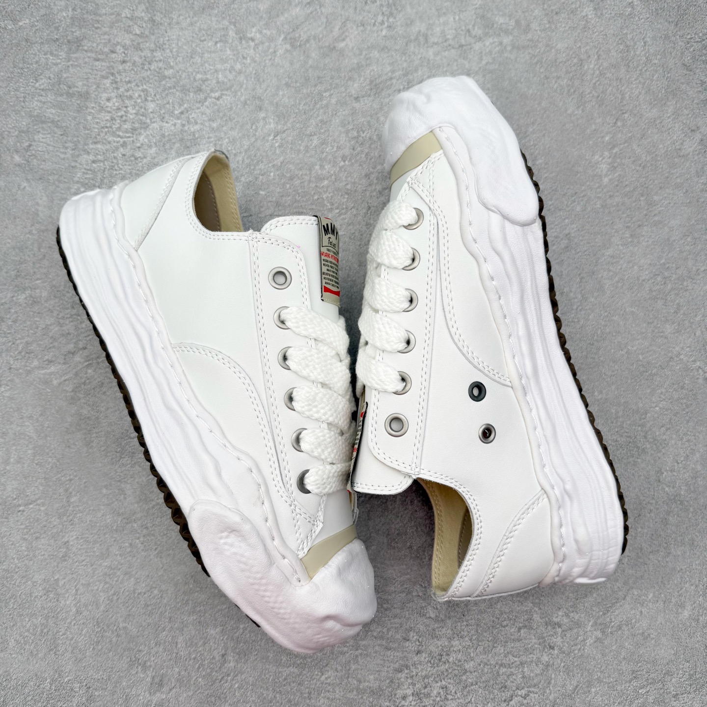 Maison Mihara Yasuhiro MMY "Hank" OG Sole Canvas Low-top Sneaker