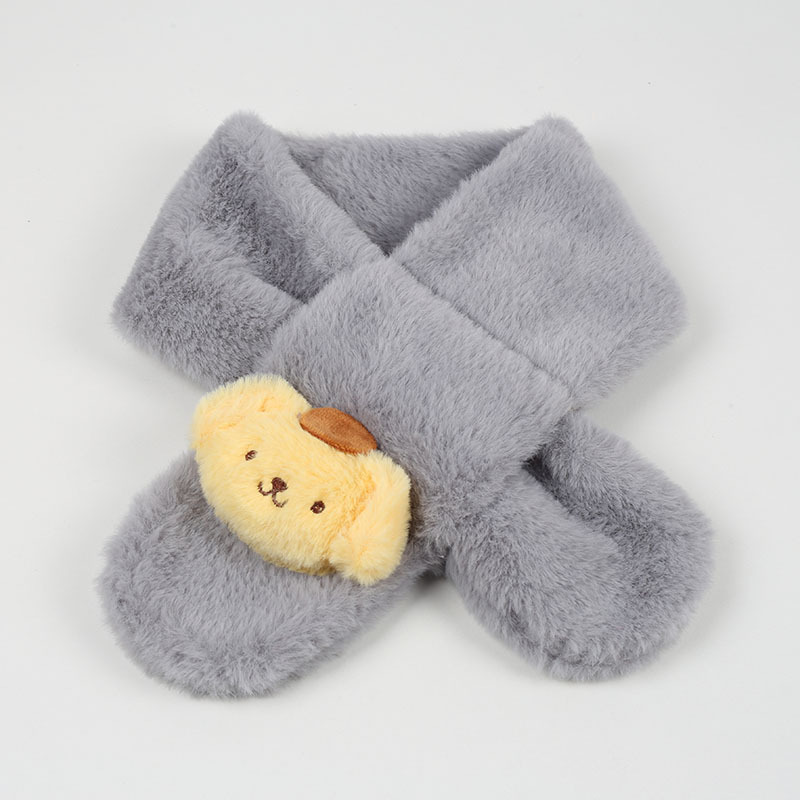 Sanrio 毛茸茸頸巾 - 1件 現貨