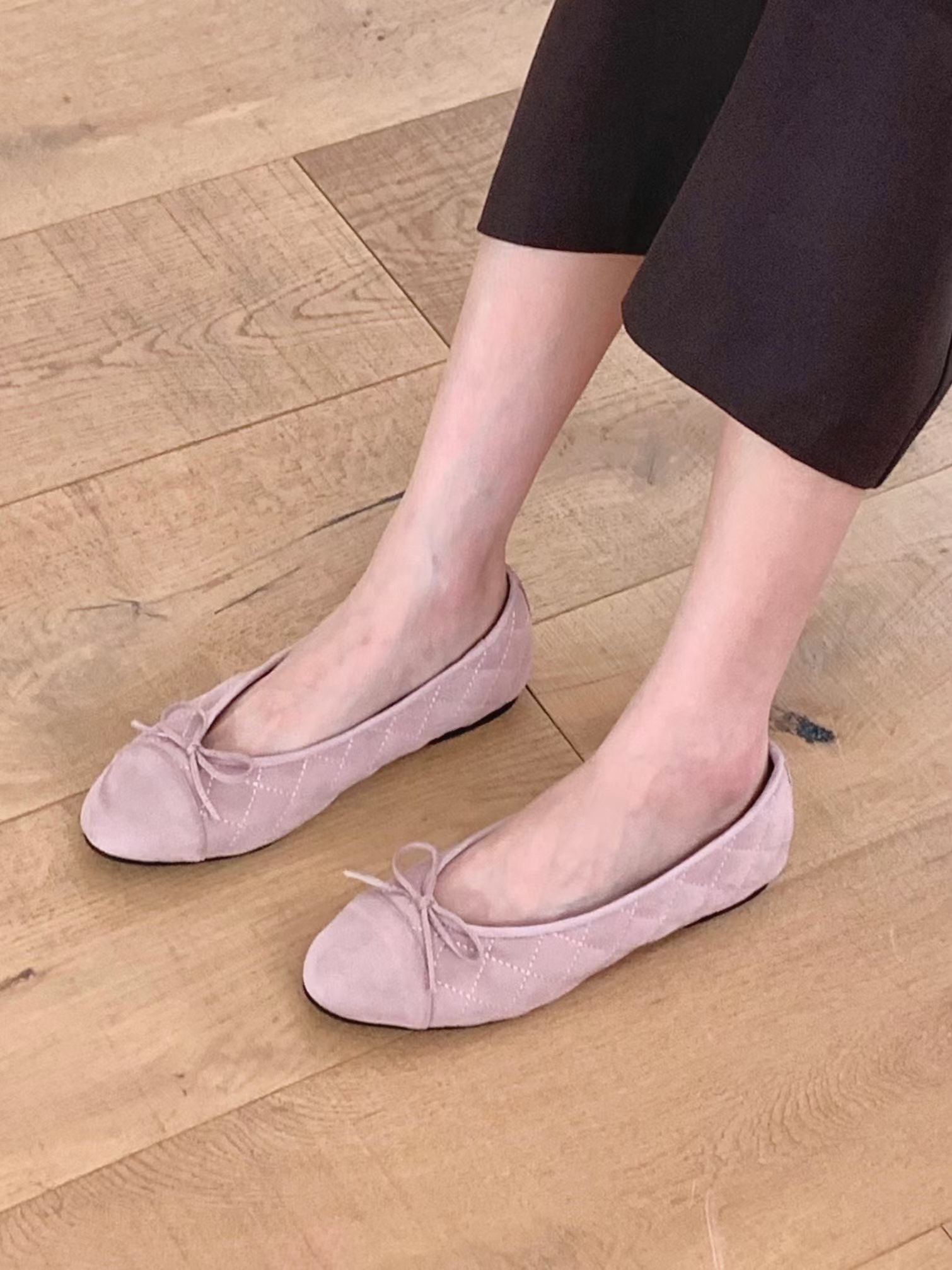 ♥︎ Coco Suede Ballet Flats