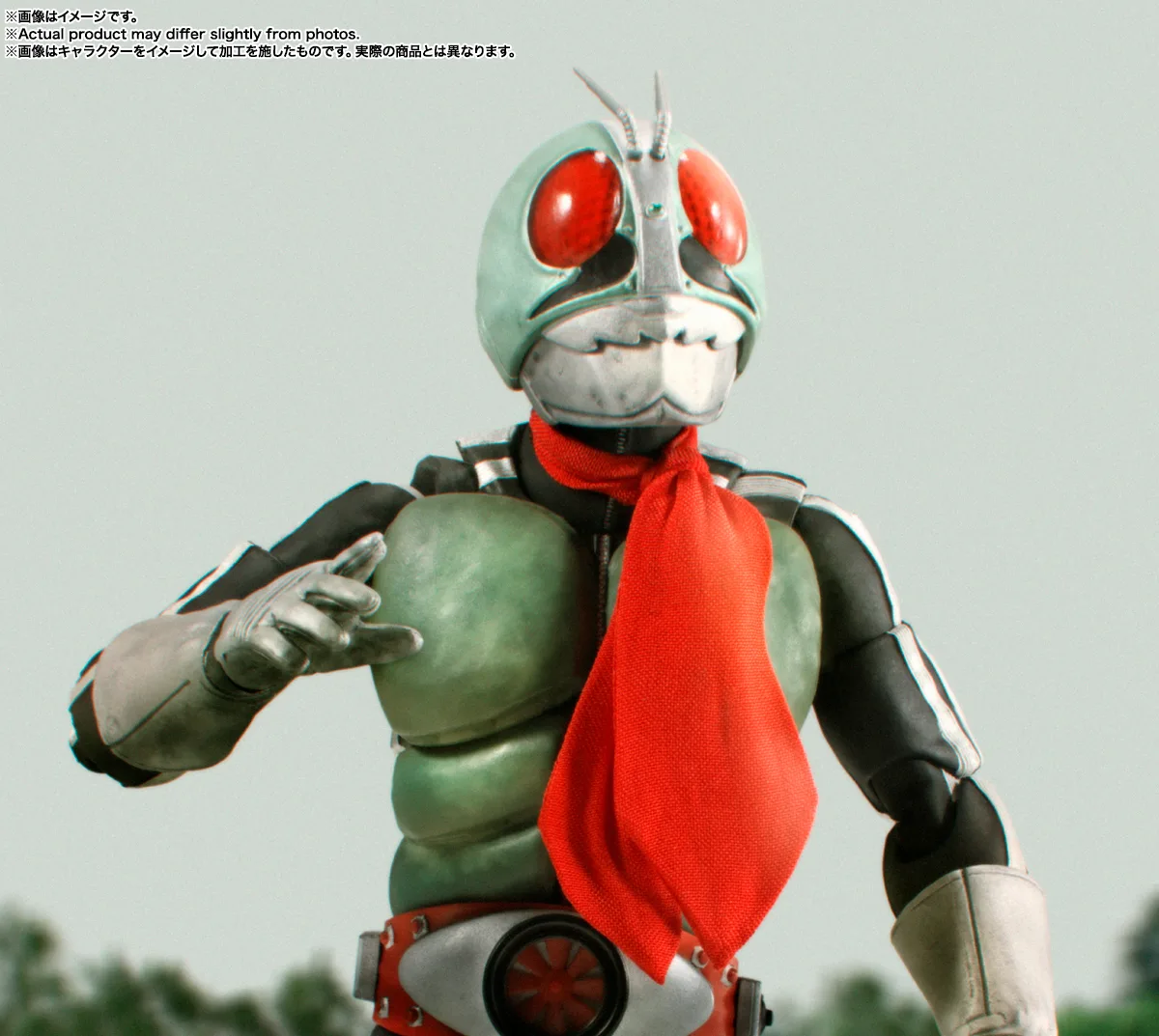 (預訂訂金 $200) (總價 $484) Bandai S.H.Figuarts (真骨彫製法) 幪面超人 新1號 (榮光之昭和騎士) (行版) SHF (Shinkoccou Seihou) Kamen Rider New 1