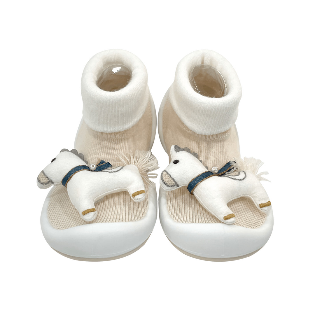 GGOMOOSIN 幼兒學行襪鞋 - 小小愛馬