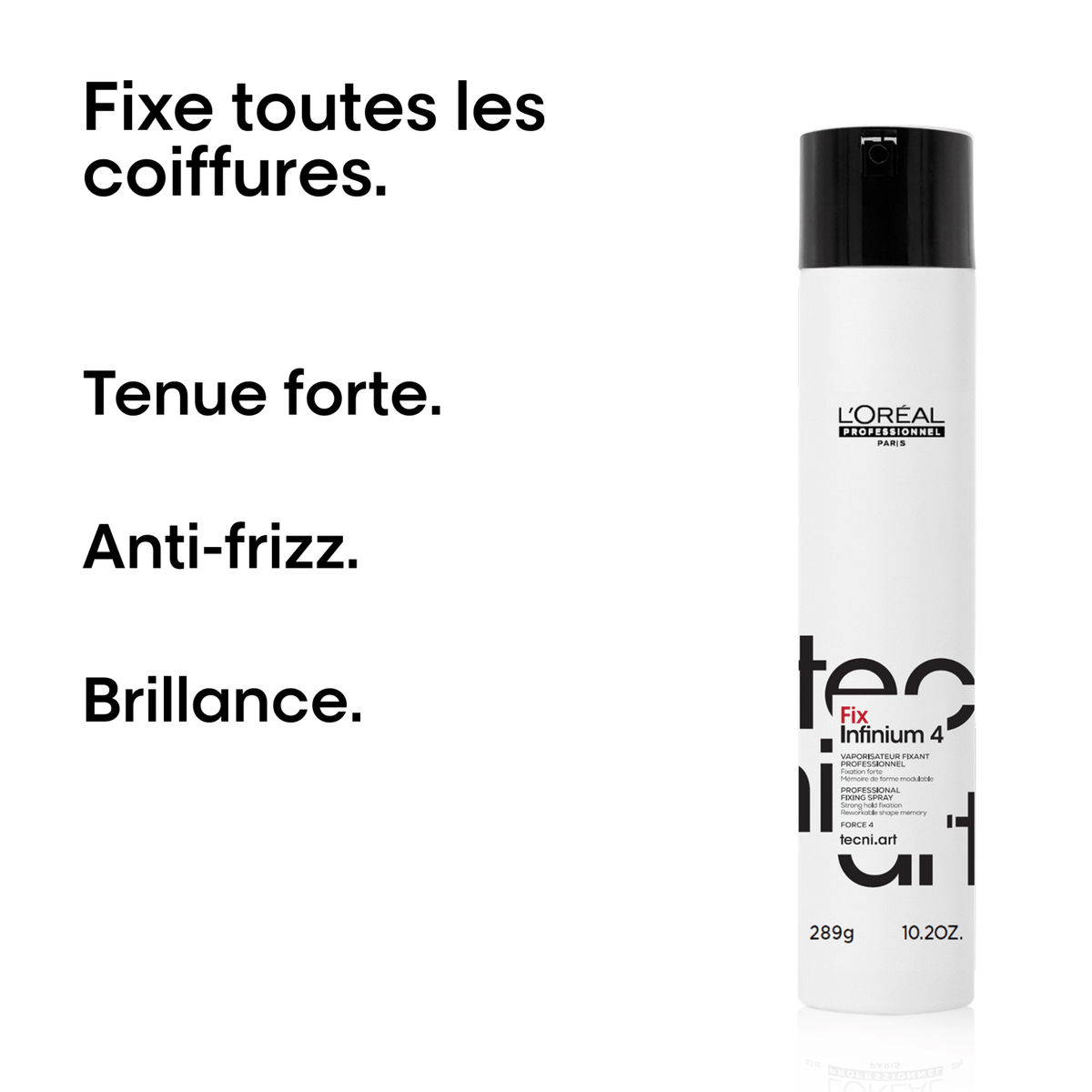 L'Oréal Professionnel TECNI.ART Infinium #4 強力定型噴髮膠 289g / 12.2oz