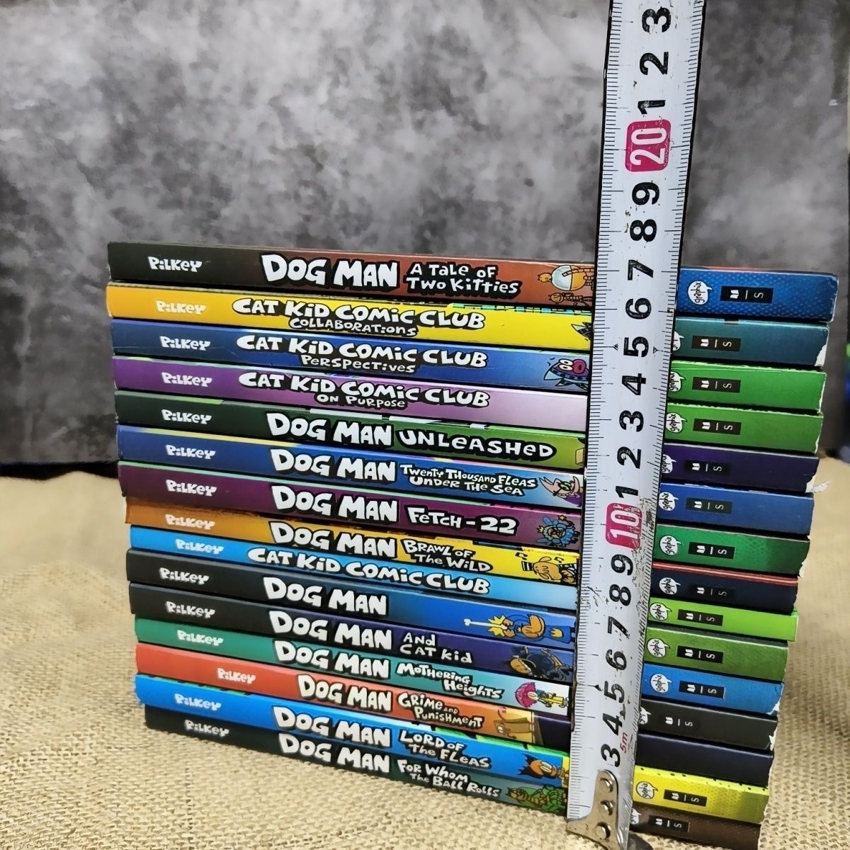 Dog man paper cover 19 books