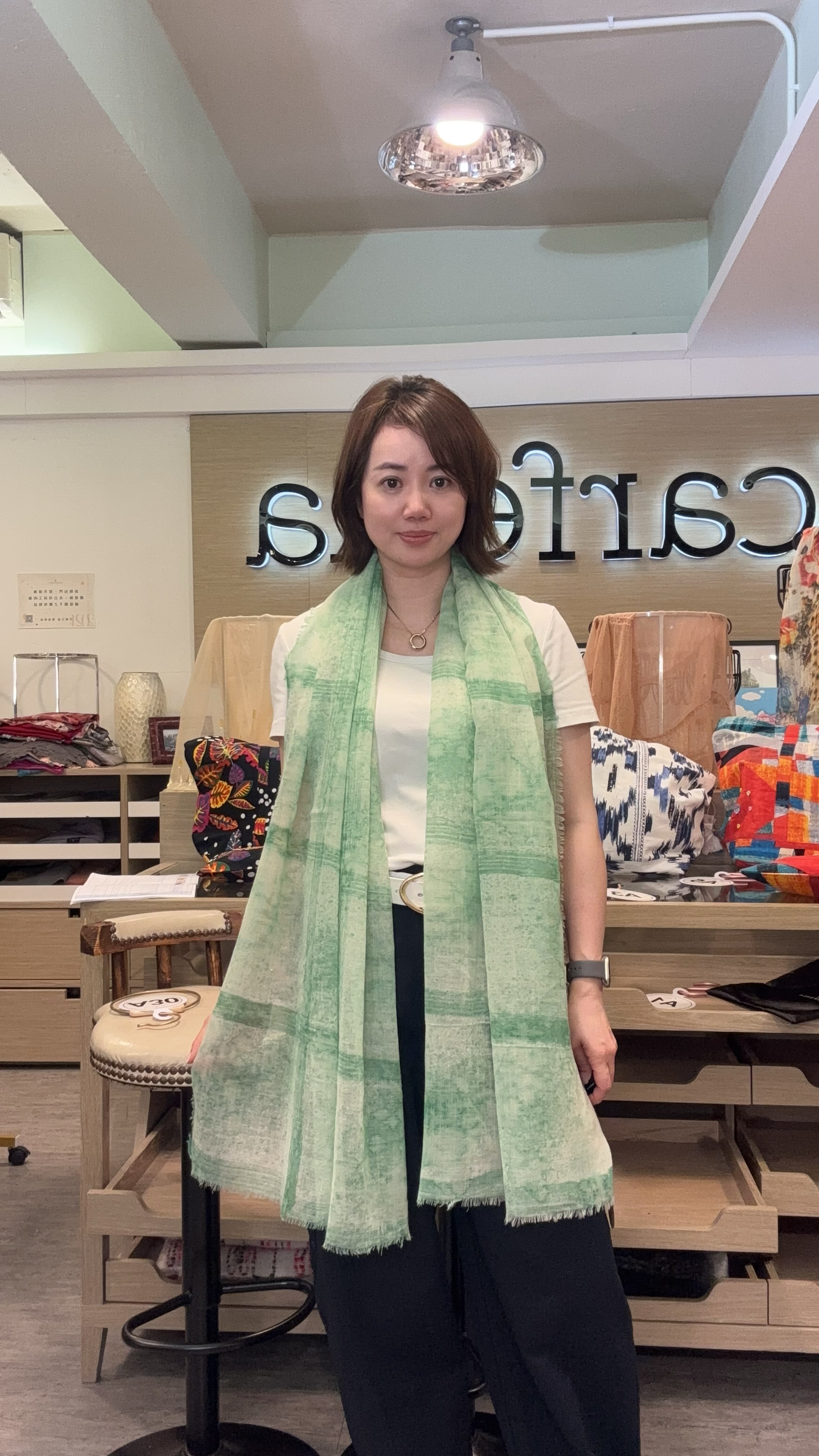 [訂購] A30 印度手工刺繡 Scarf