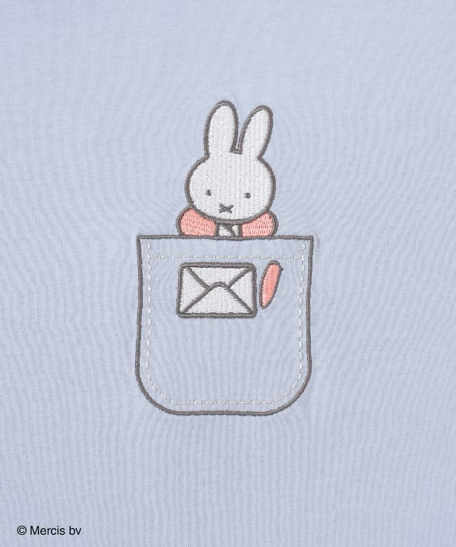 MIFFY 短袖TEE  藍色寫信款