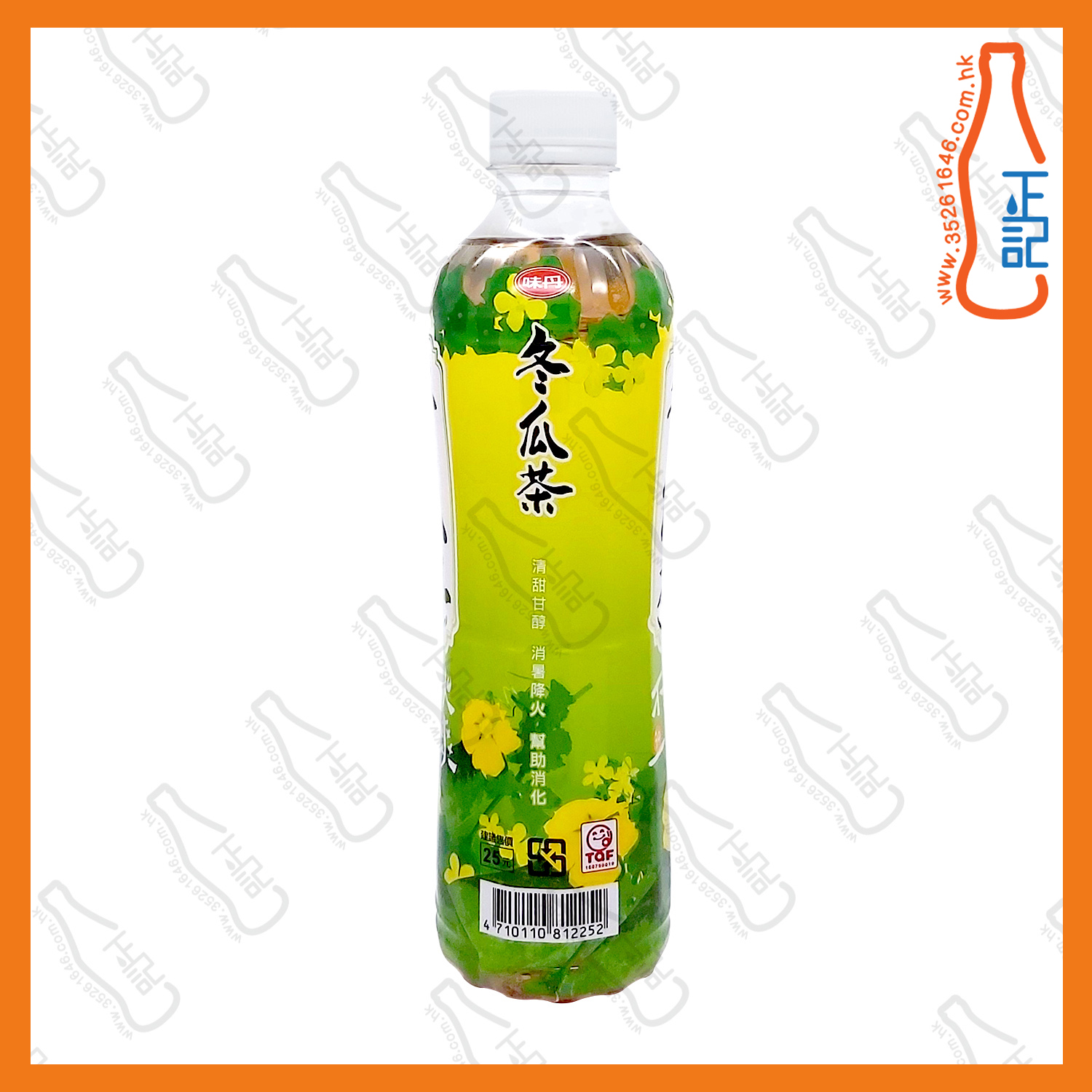 ==味丹 台灣心茶道冬瓜茶 560ml x 6支 /份