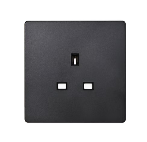 MK Aria 太空黑 13A單蘇 插座