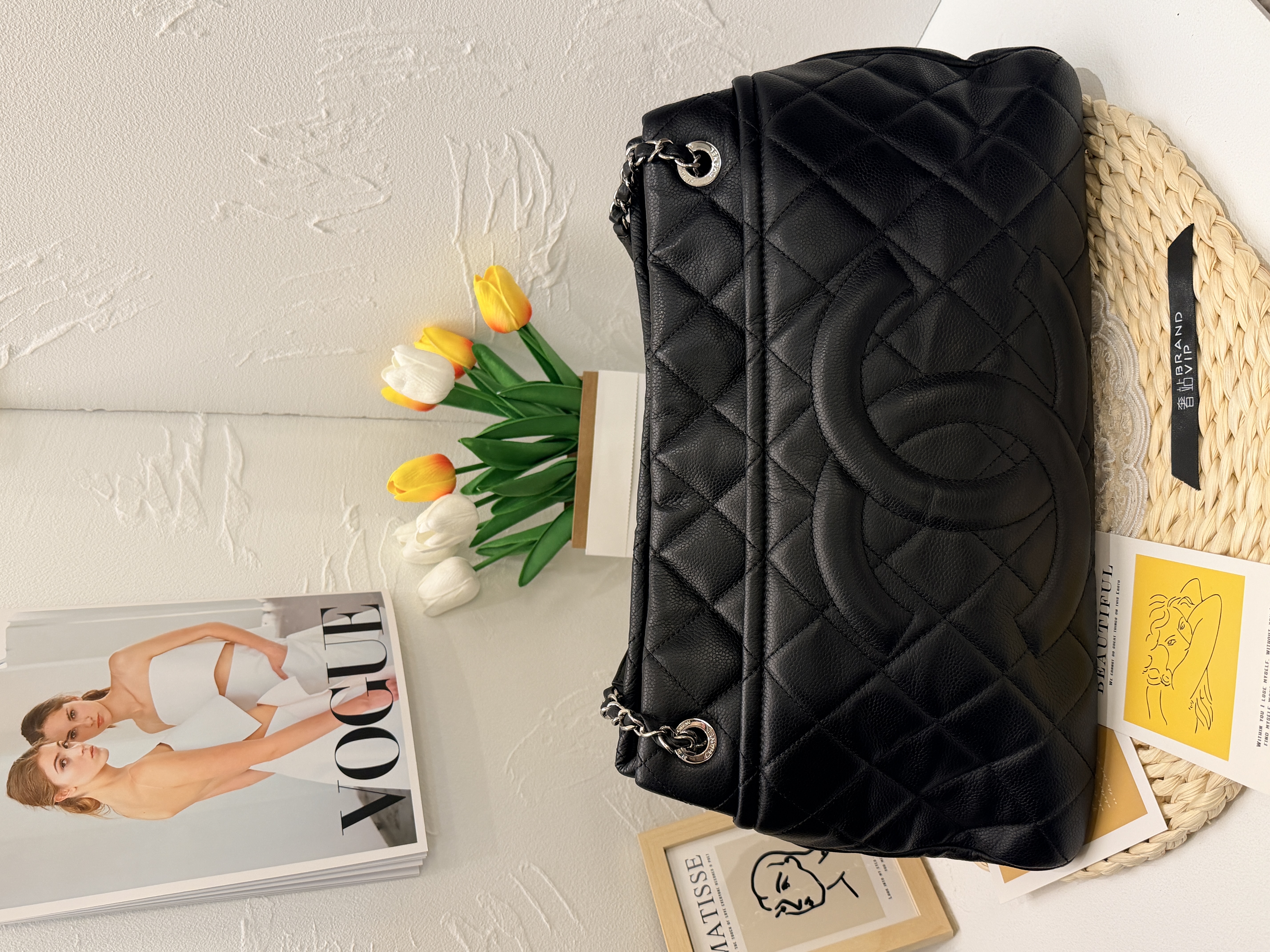 Chanel Caviar Leather Tote