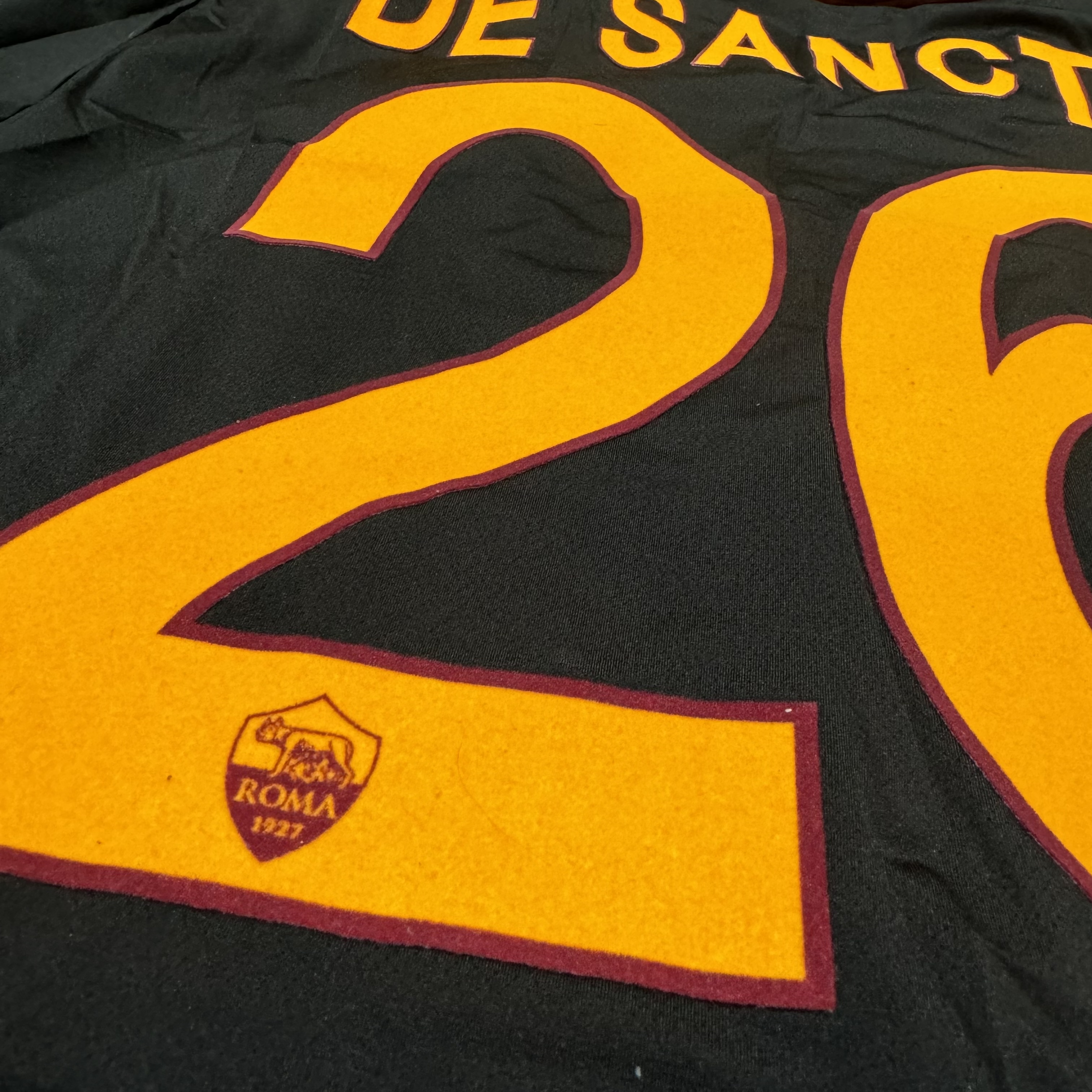 Roma 13/14 player issue gk shirt  #26 De Sanctis (bnwt)