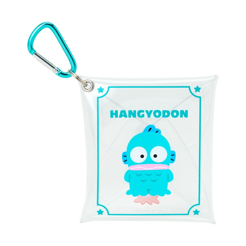 現貨｜Sanrio Hangyodon 水怪 日版 透明 收納袋 (18397-1)