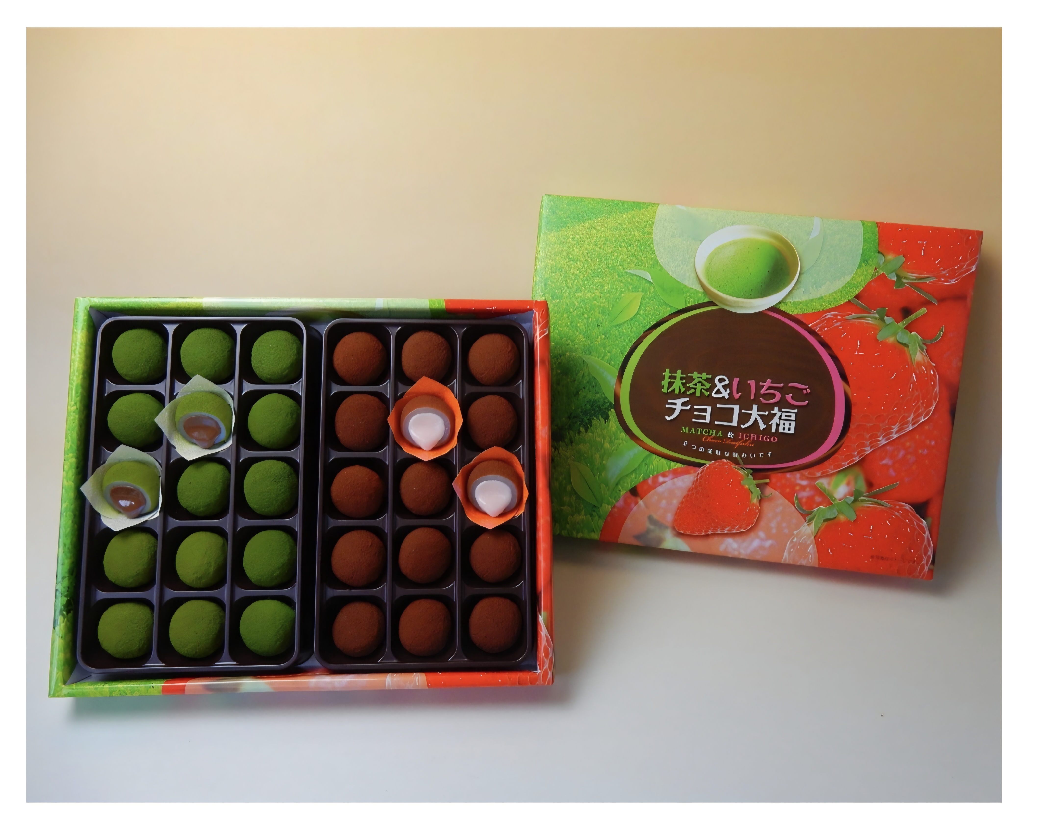 大阪抹茶草莓大福30粒