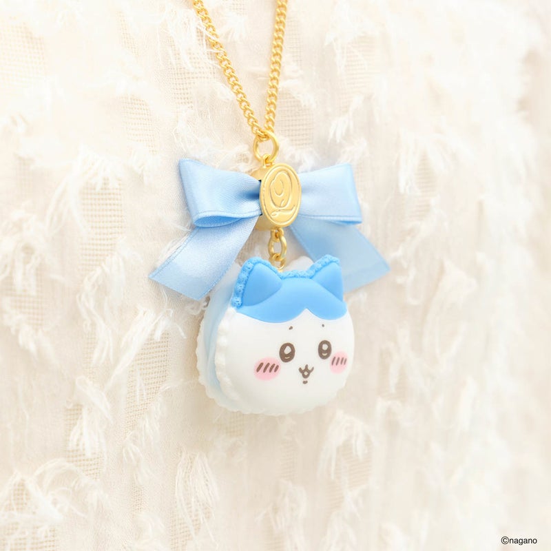 《Pre-Order》Macaron Necklace / Bag Charm 馬卡龍造型項鍊 / 掛飾｜Chiikawa 吉伊卡哇 X Q-pot. (26CKW28-P)