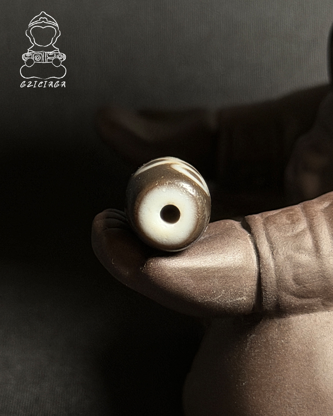 五眼閃電小桶珠