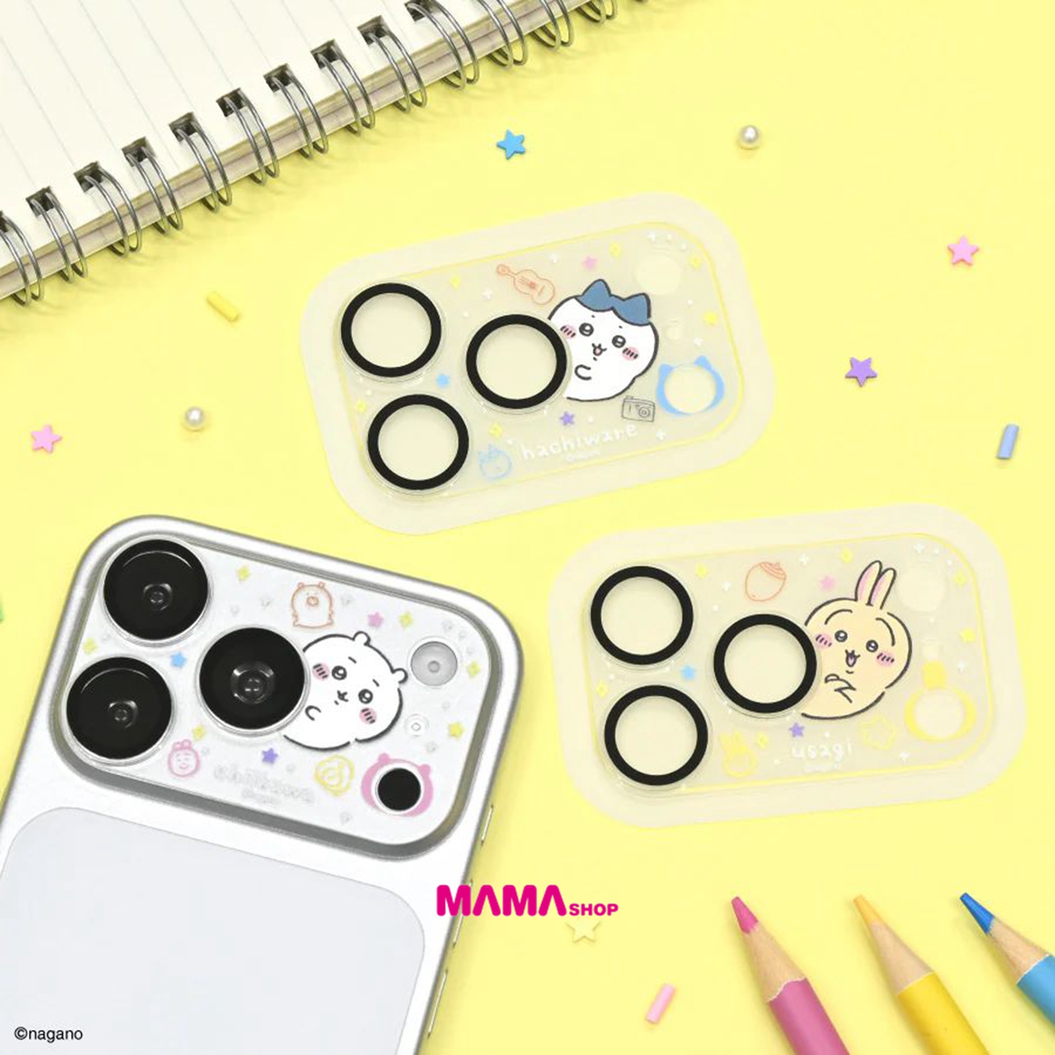 日本直送Chiikawa iPhone 18 Pro 全覆蓋玻璃鏡頭貼