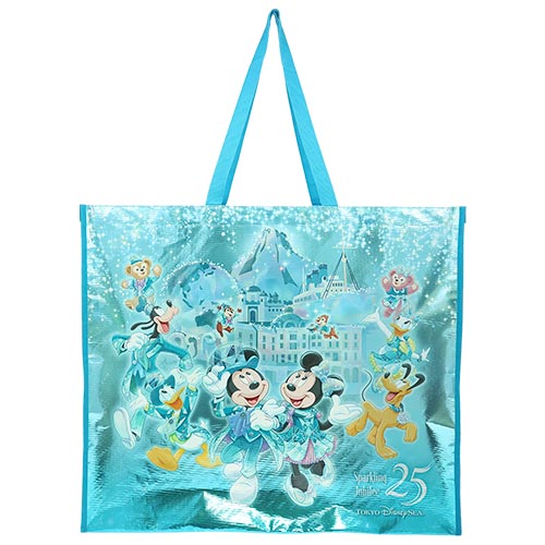 【預訂】DisneySea 25th Sparkling Jubilee - shopping bag (L)