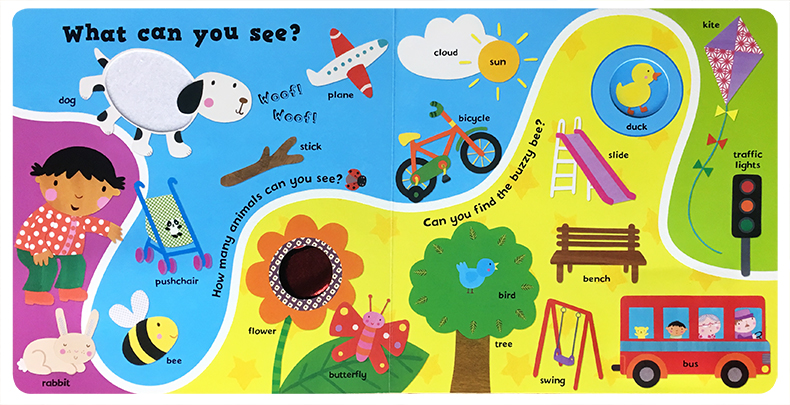 Ladybird Toddler Touch 系列 First Words