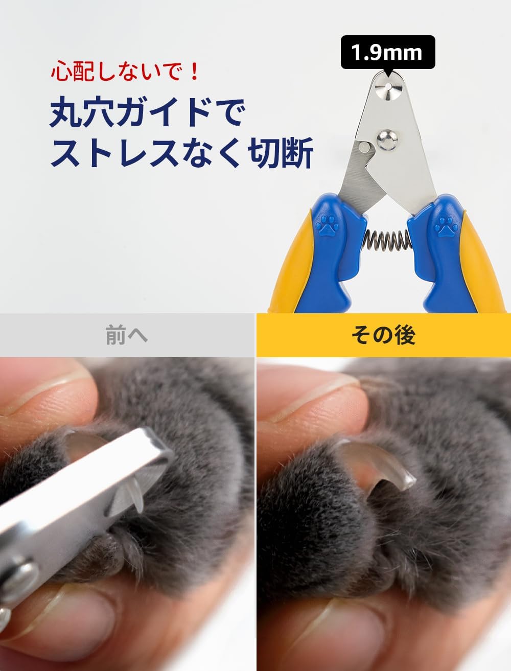 🔥🔥【日本直送《Pethroom》寵物專用防流血斷層指甲鉗】