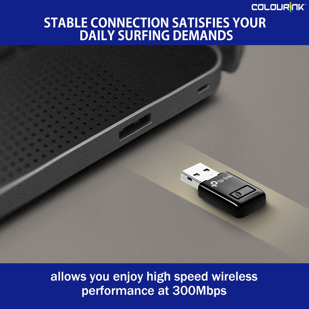 Tp-Link TL-WN823N Mini USB WiFi Dongle 300mbps