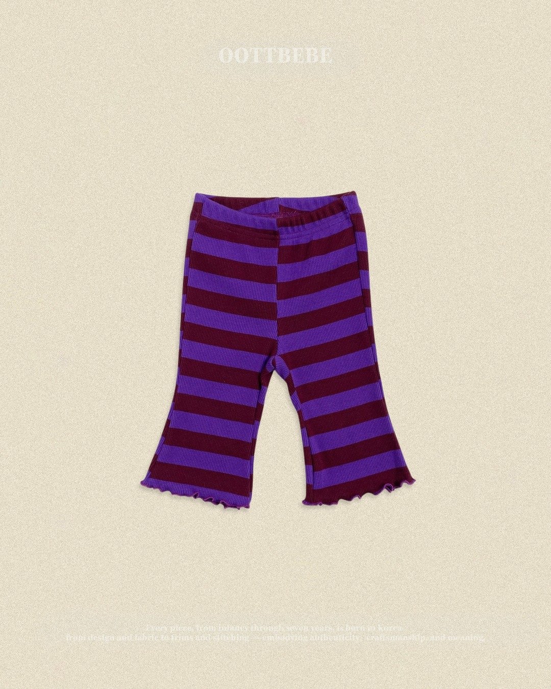 OOTT | Kitsch Pop Ribbed Bootcut