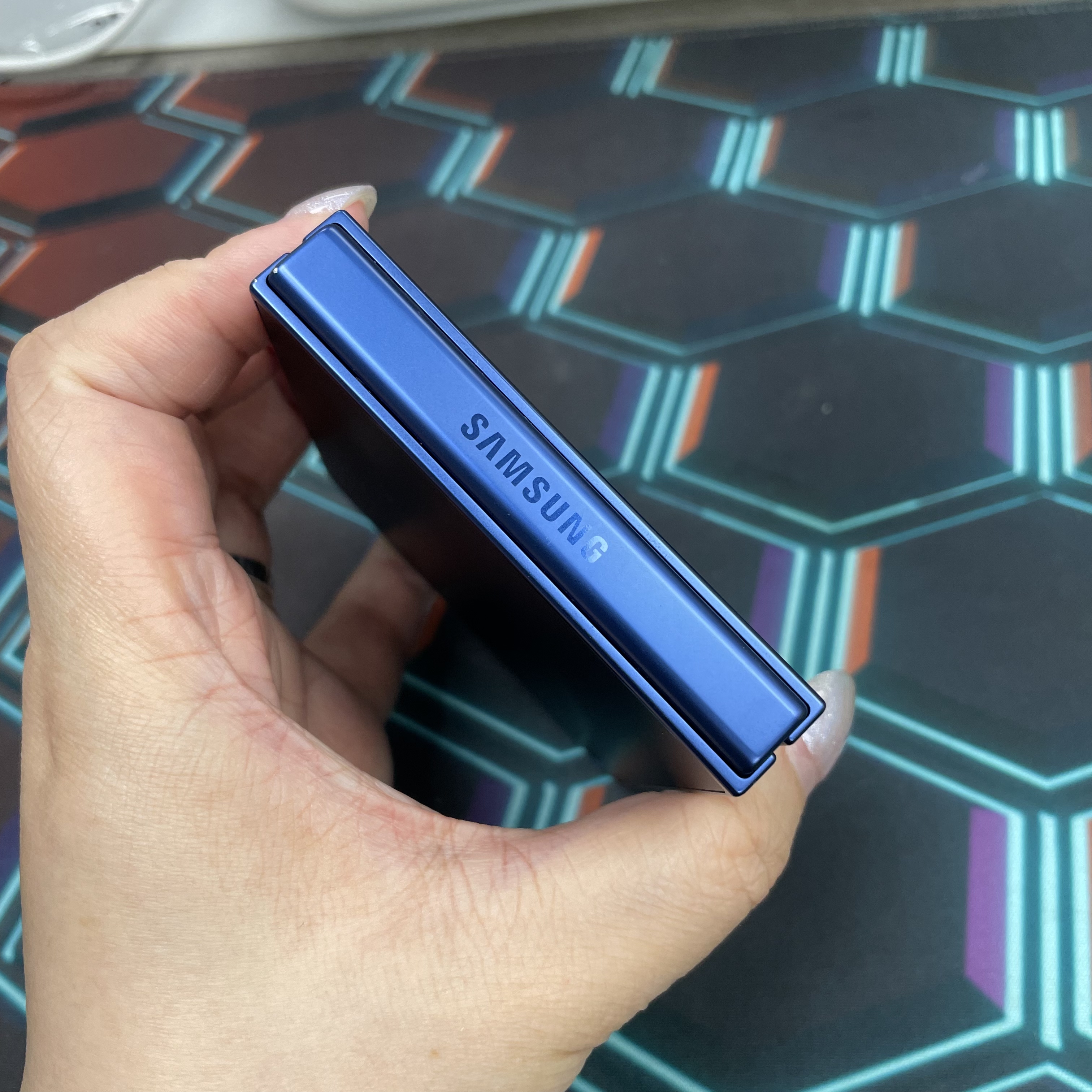*7129 Galaxy Z Flip 7 勁靚機 12+256GB 藍色 blue