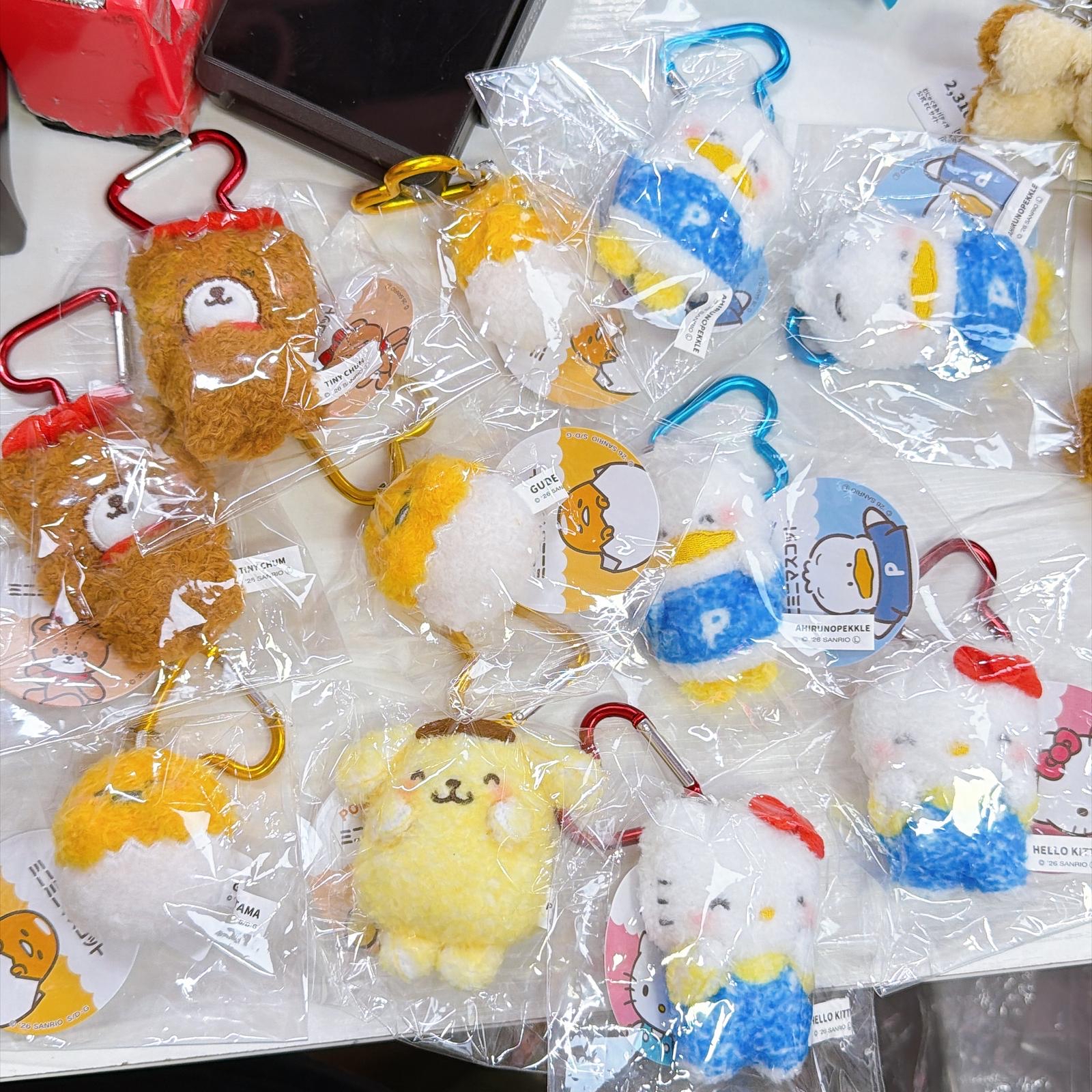 日本直送Sanrio 新款5cm公仔掛飾公仔