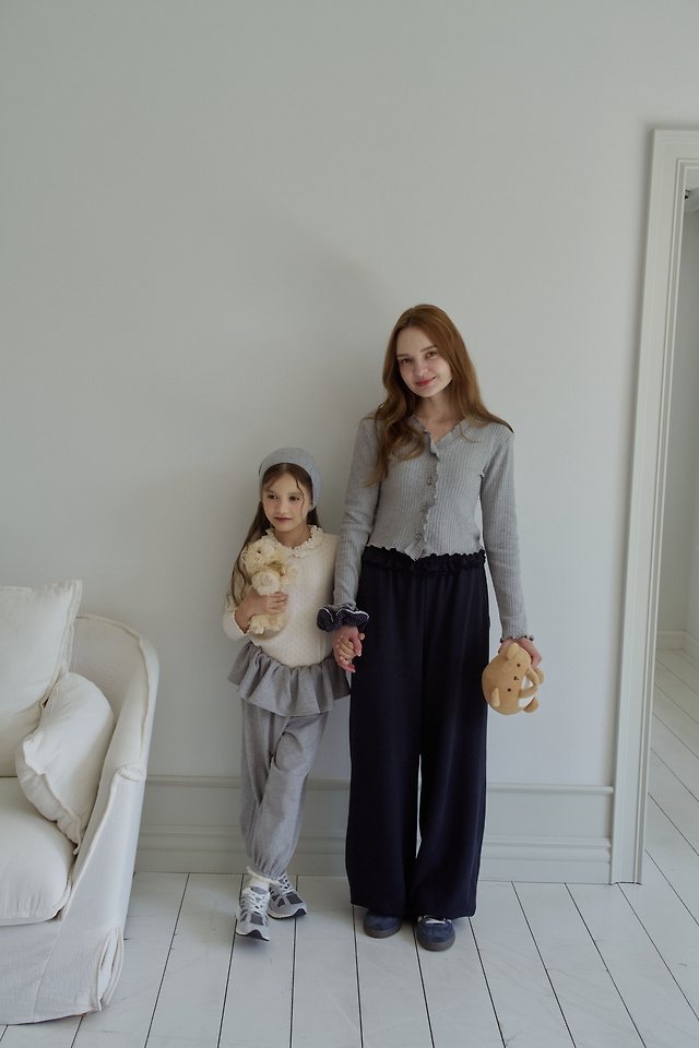 Momoann | Ribbed Cardigan(with Mom)
