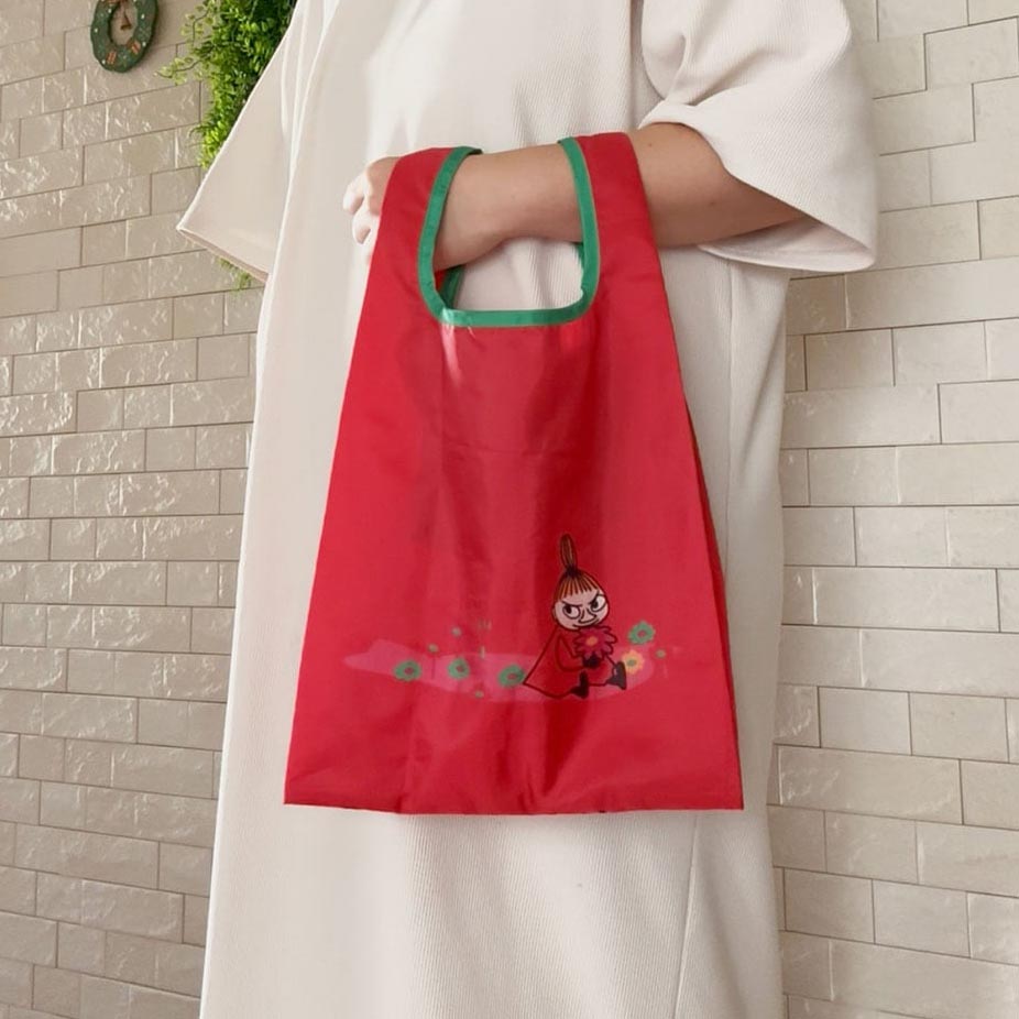 現貨｜Little My 阿美 Moomin 姆明 日版 手挽 環保袋 + 收納袋 (MM3173)