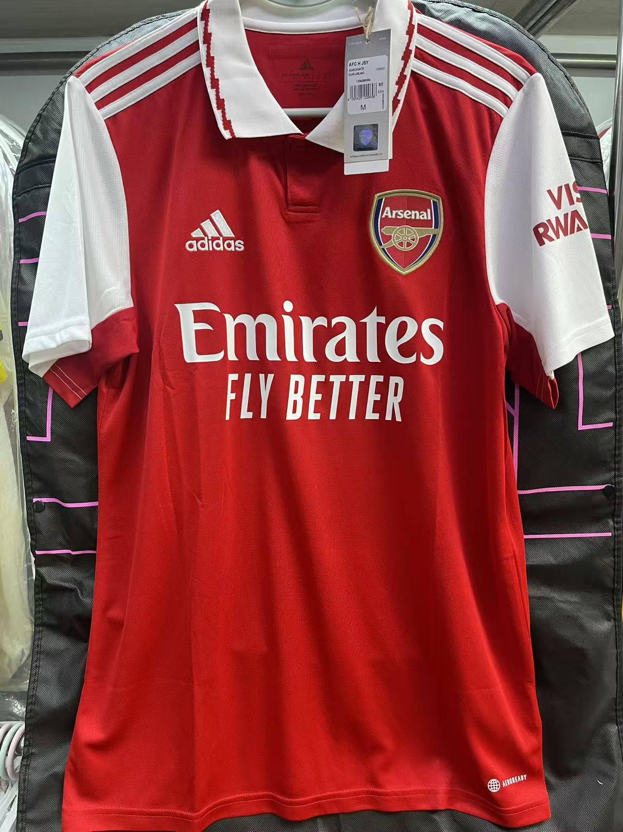2022-23 Arsenal Home Shirt #8 ODEGAARD Size M "BNWT"
